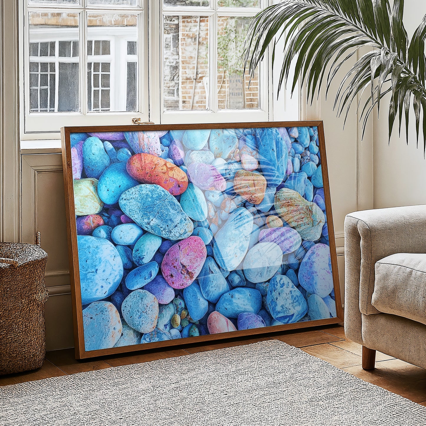 River Stones Paint Summer's Memory