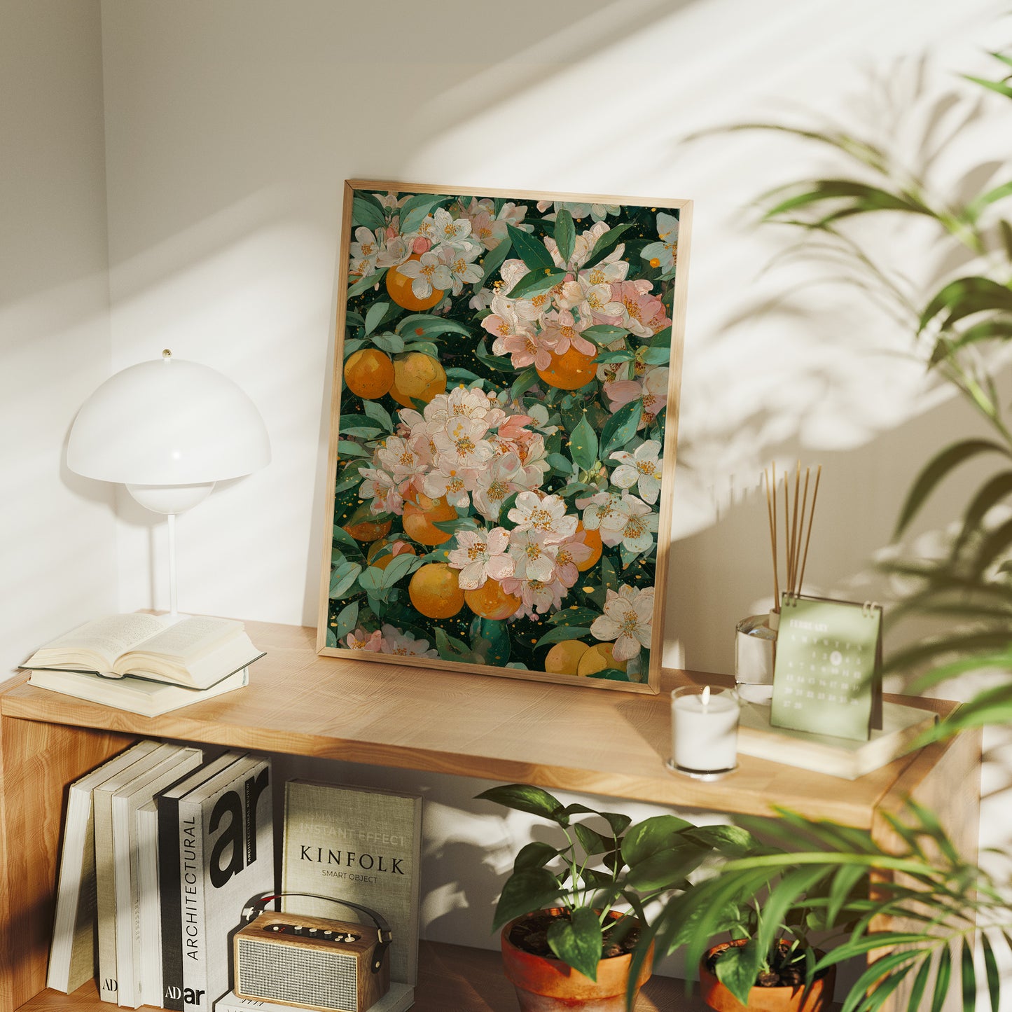 Orange Blossoms Dance Through Summer