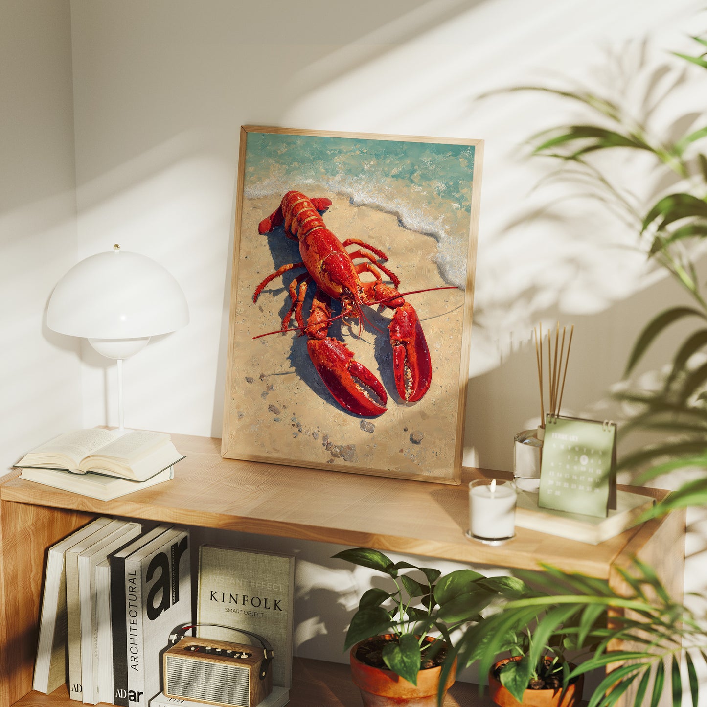 Scarlet Tides Meet Sandy Shores