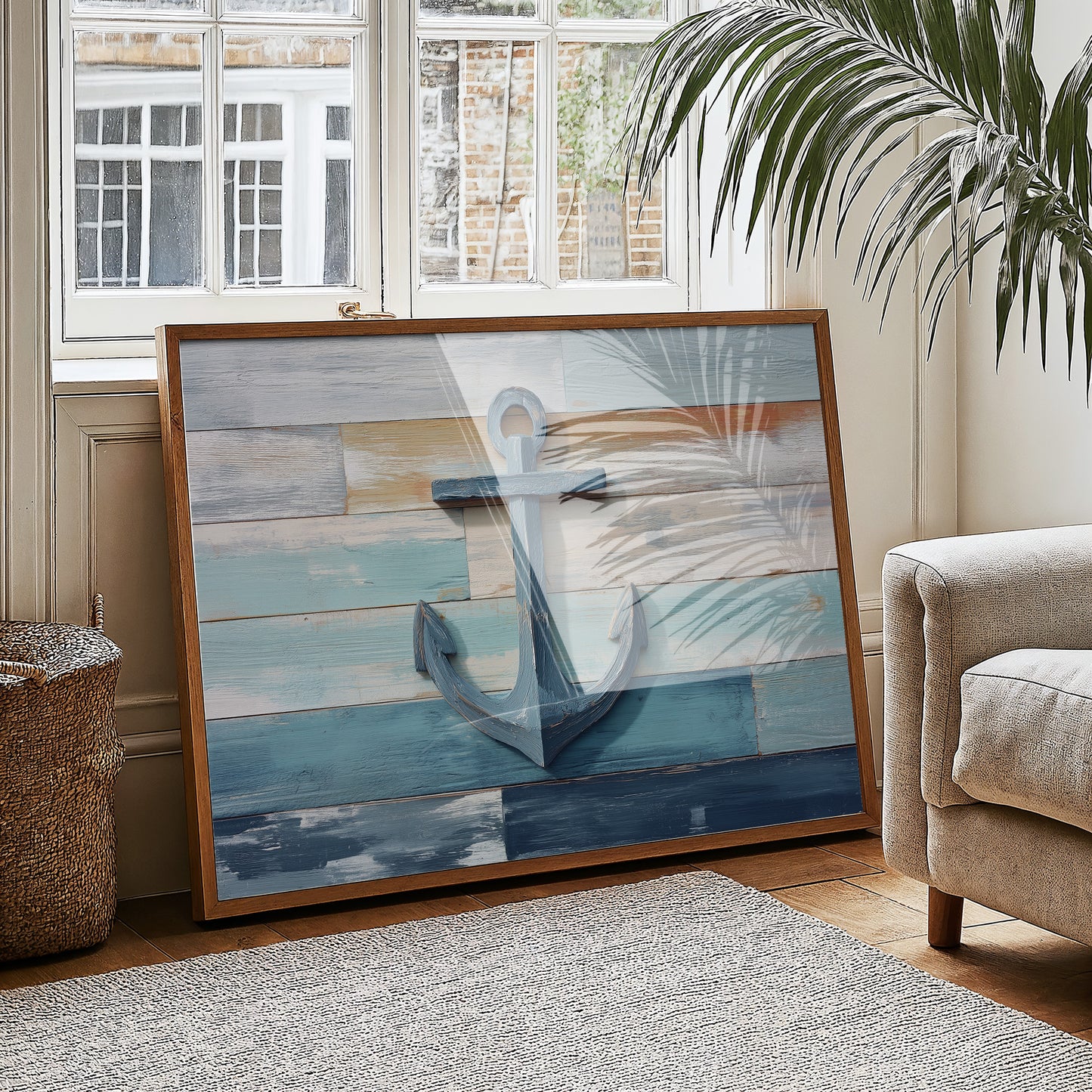 Weathered Anchor Finds Harbor Home