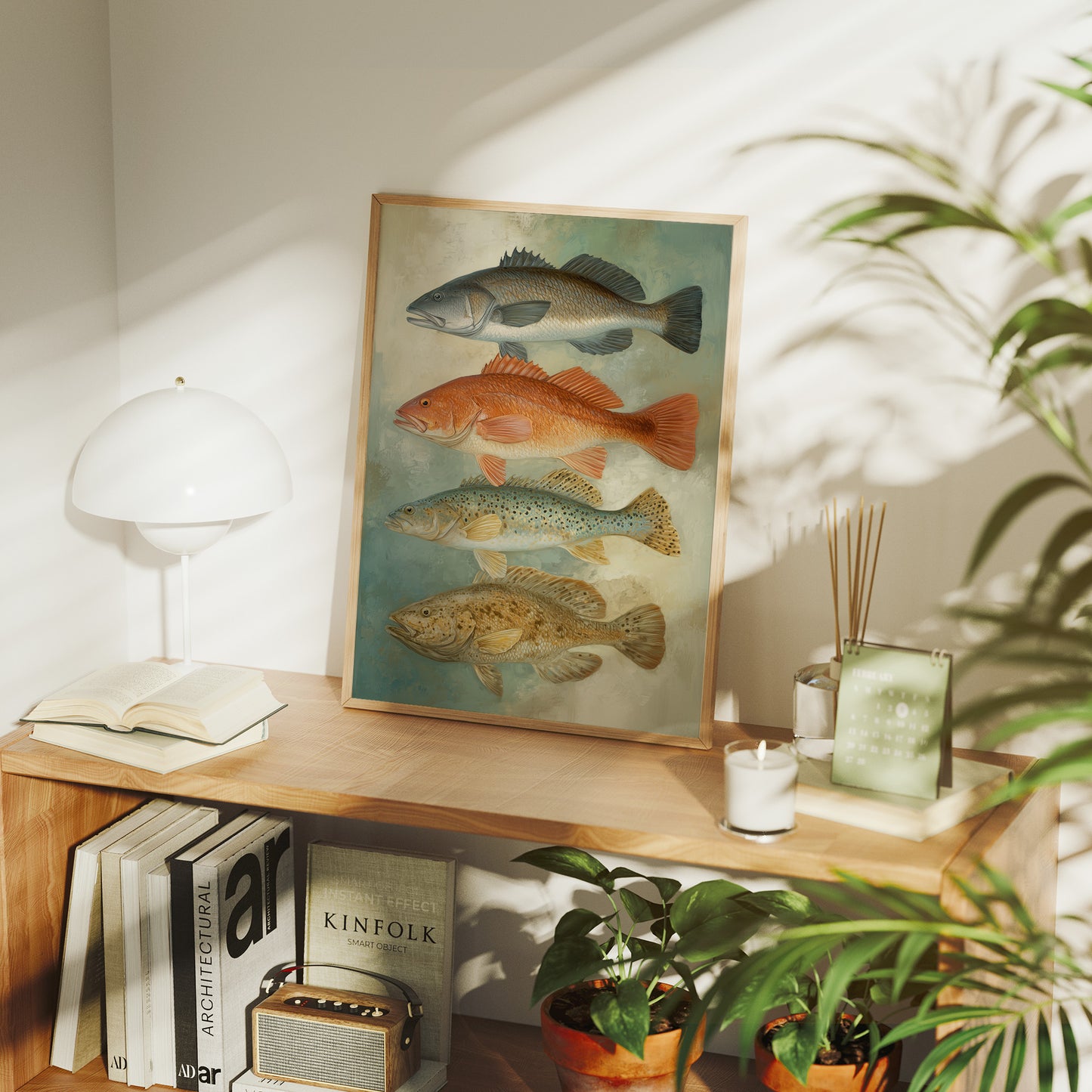 Coastal Species In Vintage Calm