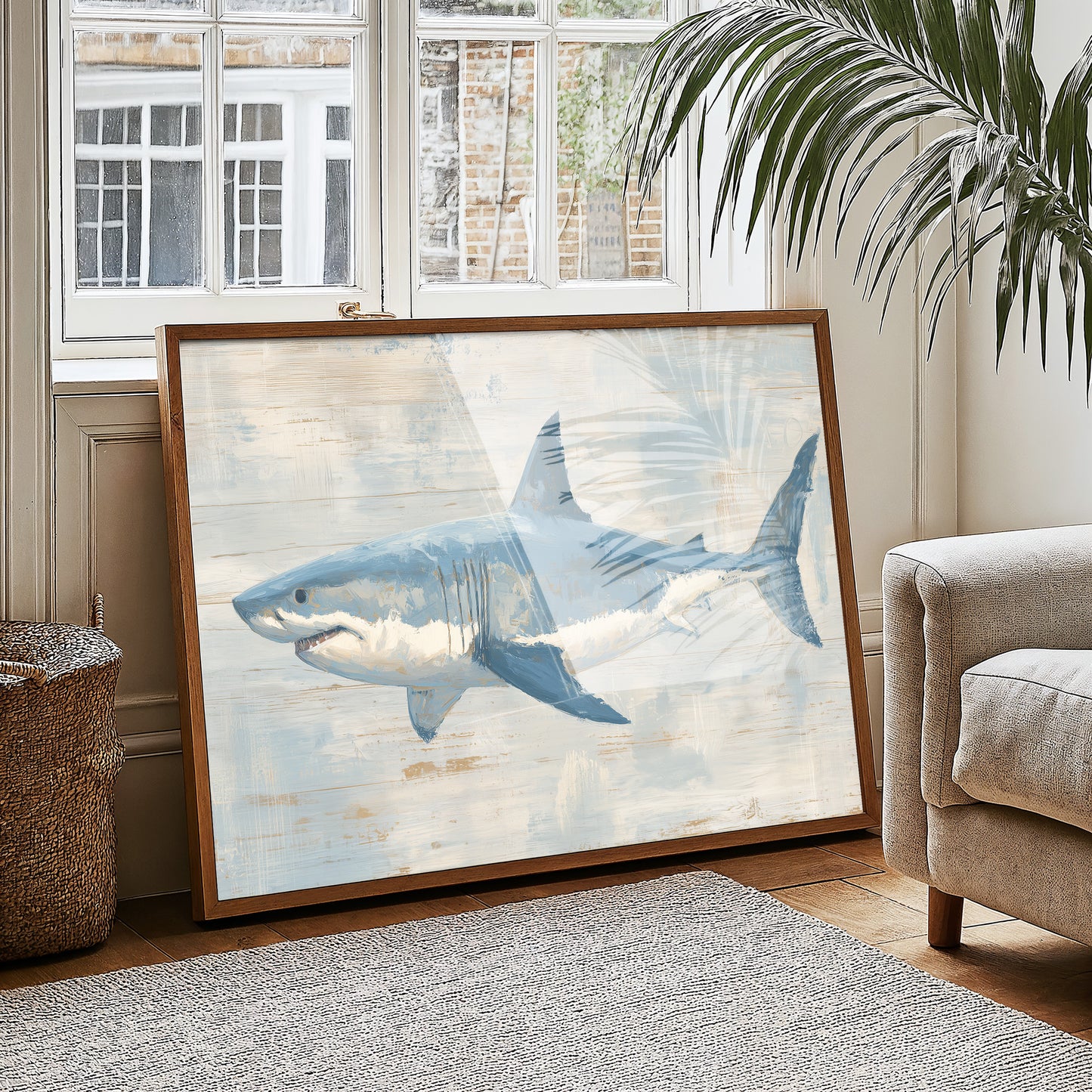 Ocean Apex In Serene Blue