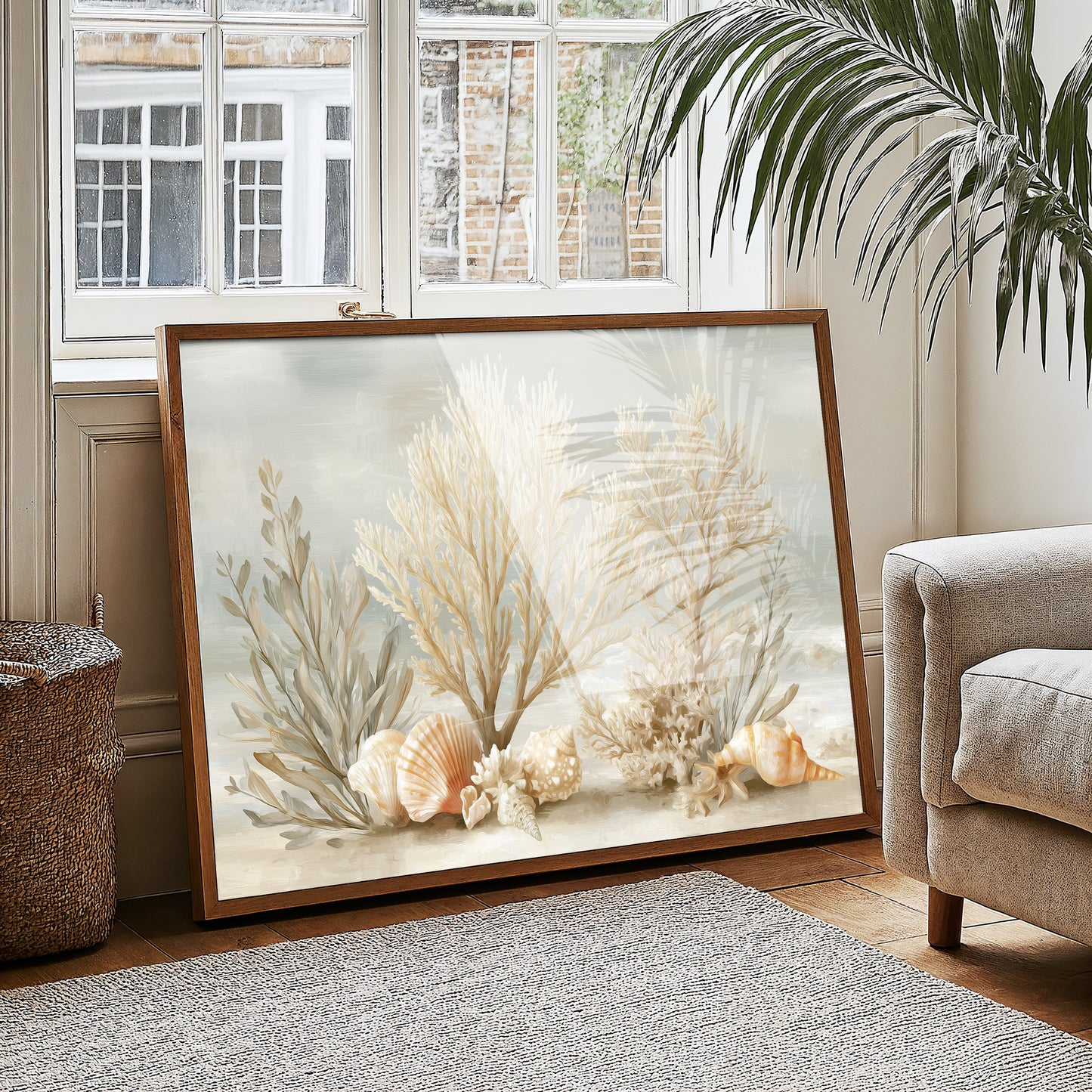 Coral Symphony In Pale Sunlight