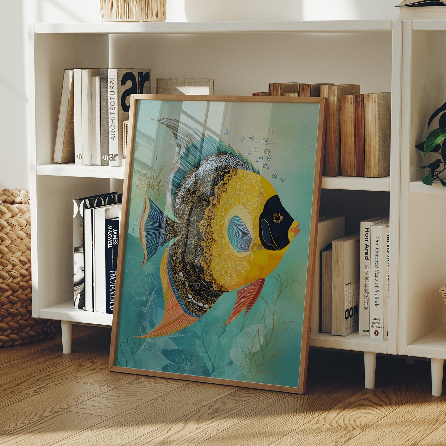 Golden Guardian of Aqua Depths