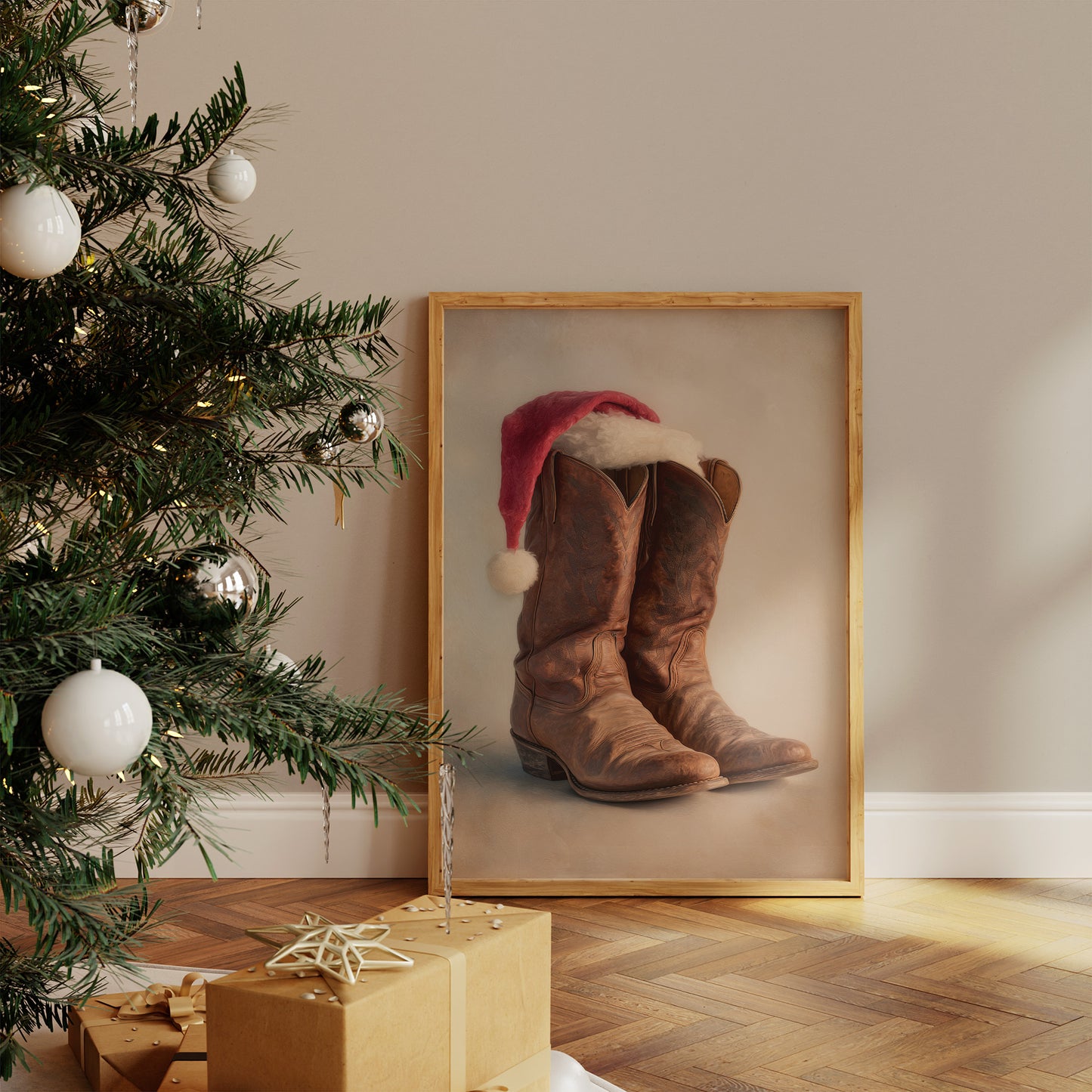 Western Holiday: Cowboy Boots Meet Christmas Spirit