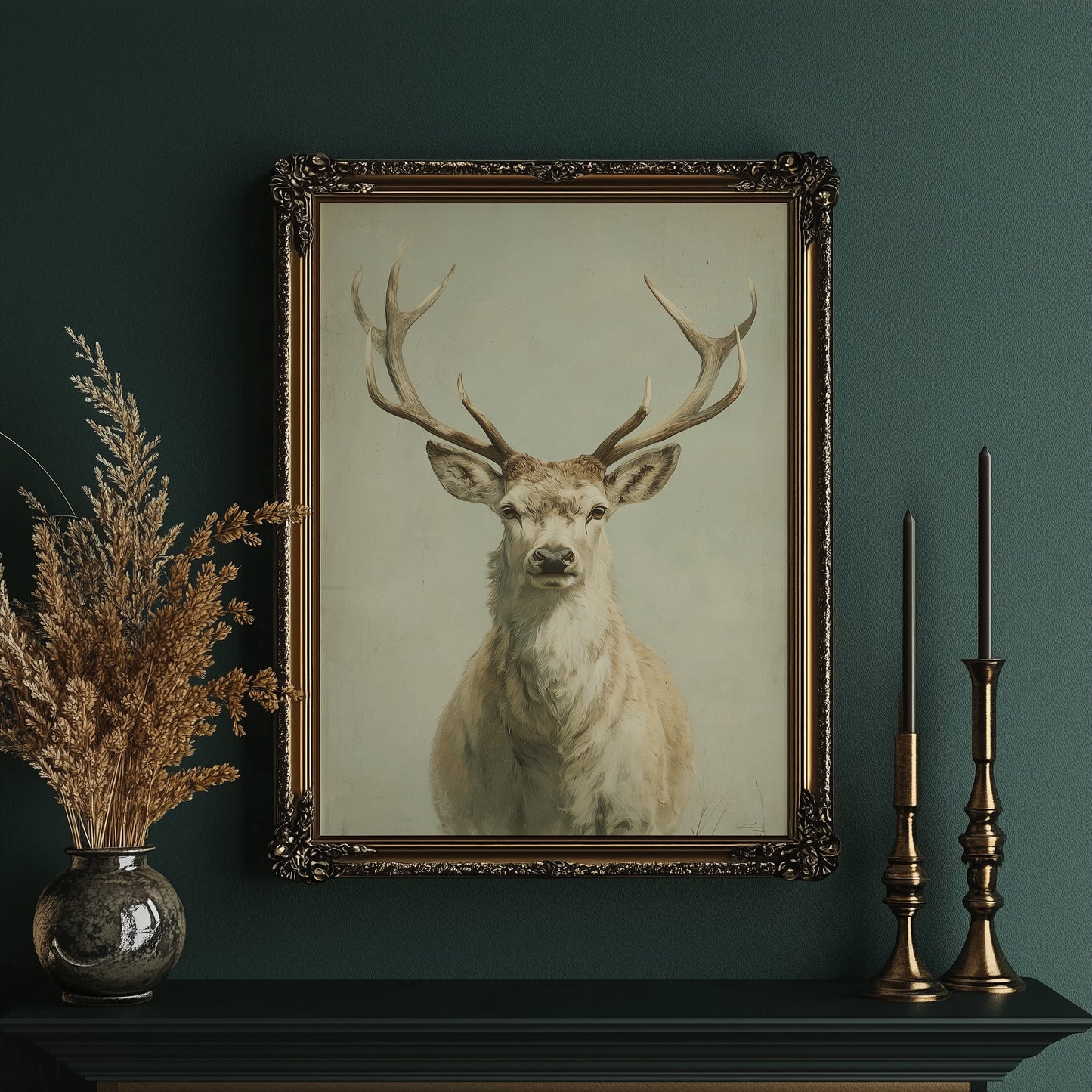 Majestic Stag: Portrait of Wilderness