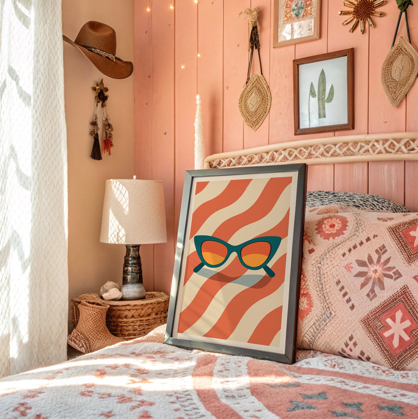 Summer Through Teal Cat Eyes