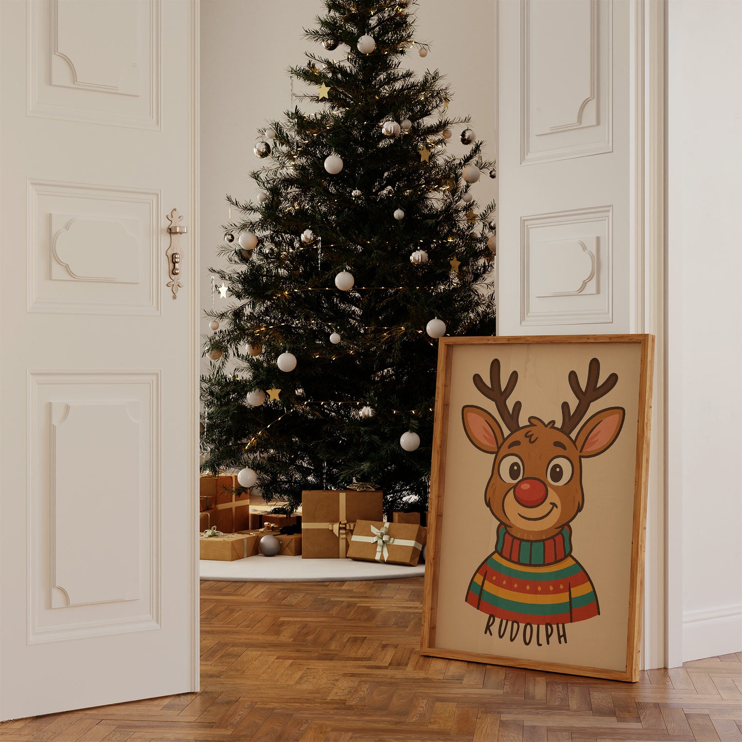 Reindeer Charm Brings Holiday Cheer