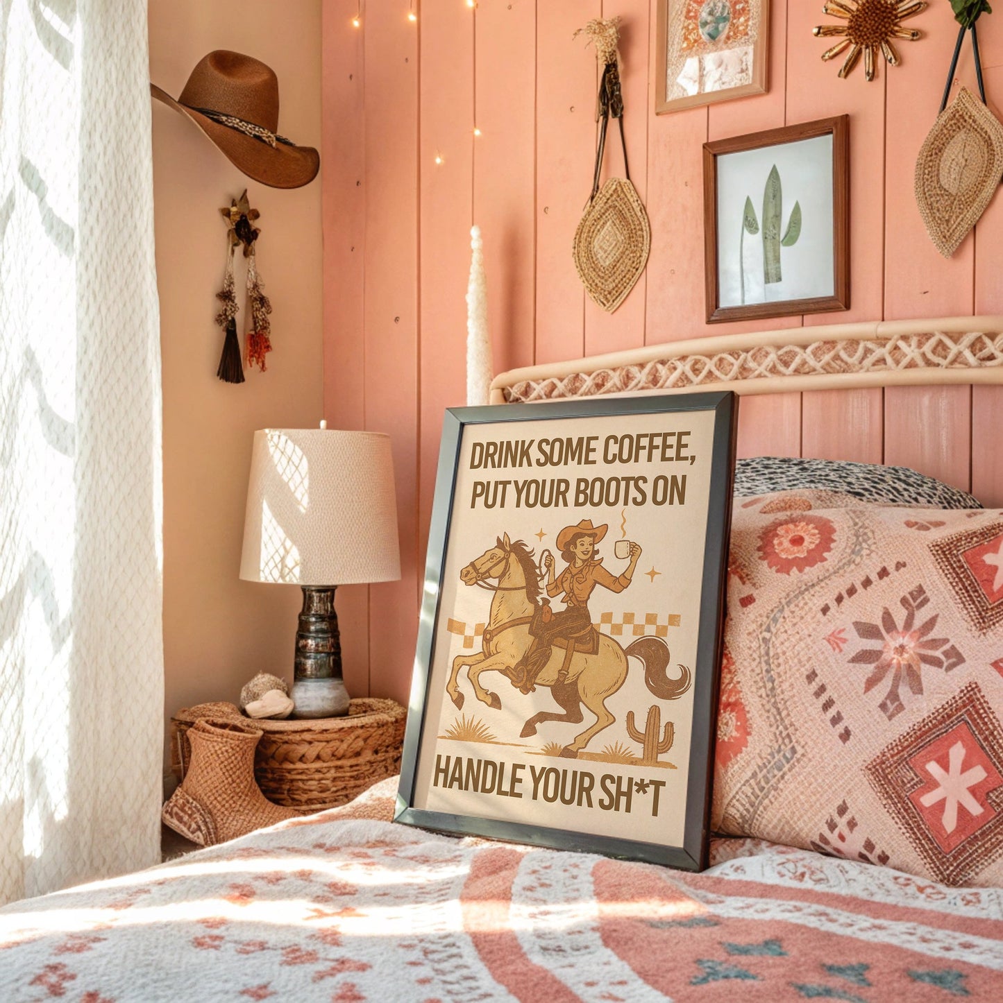 Morning Ride With Caffeine Courage