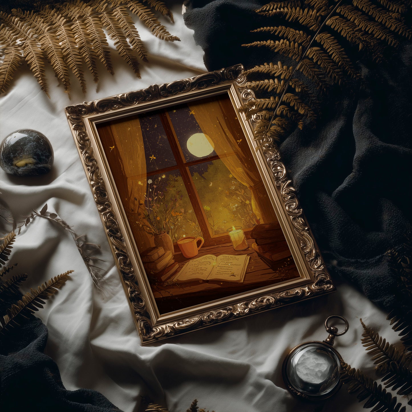 Moonlit Pages Await Midnight Tea