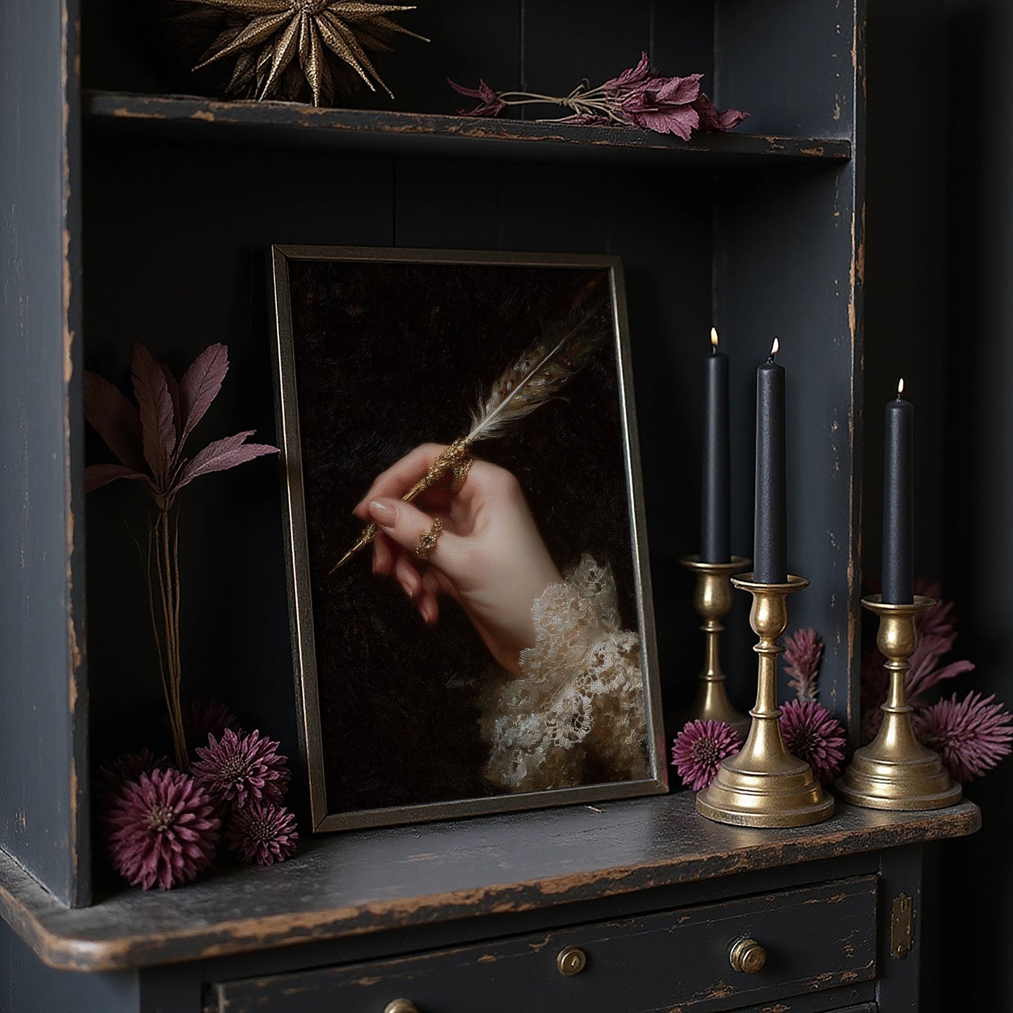 Gilded Quill Awaits Inspiration