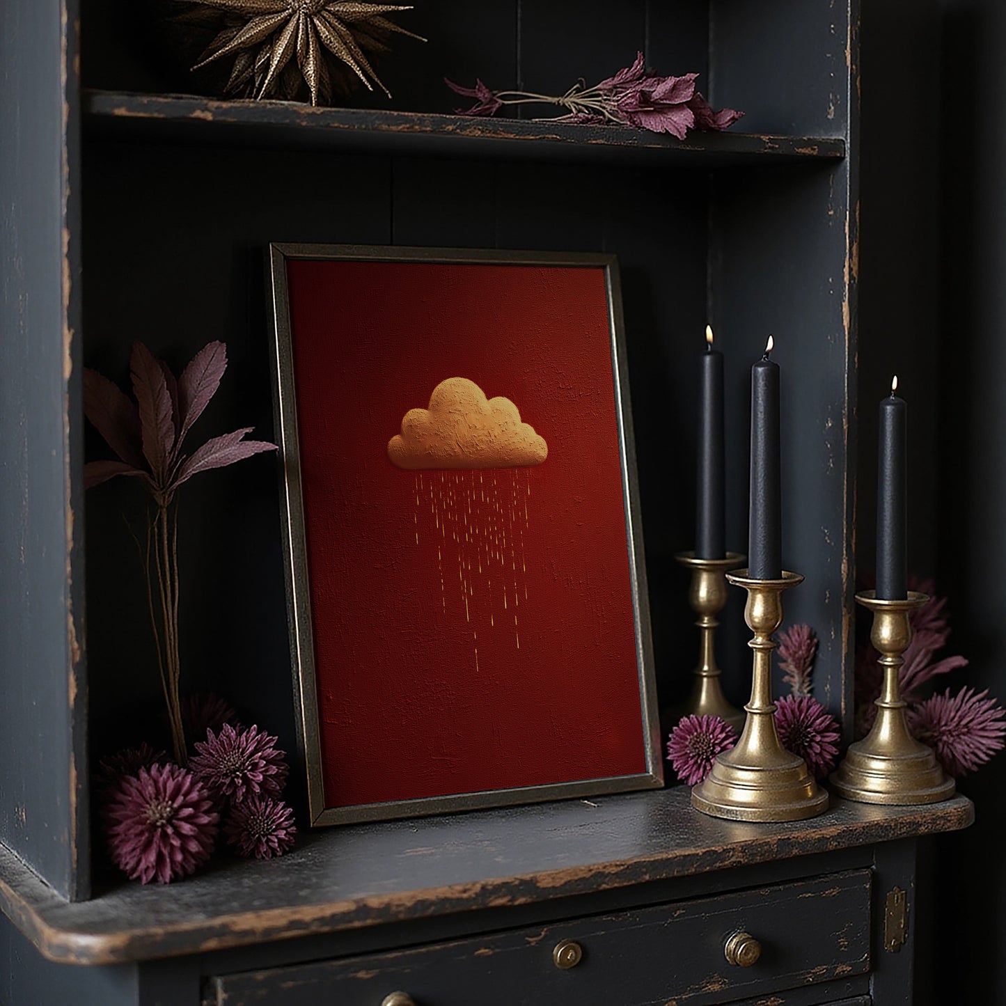 Golden Shower From Rust Sky