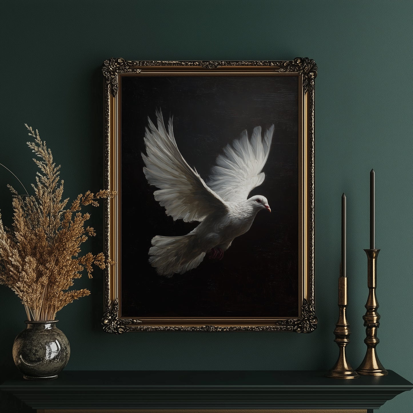 Flight Against Midnight's Canvas