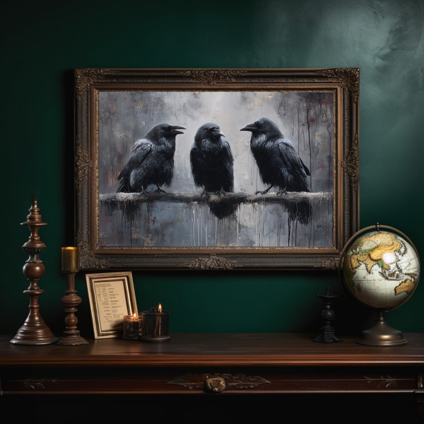 Ravens Share Ancient Secrets Together