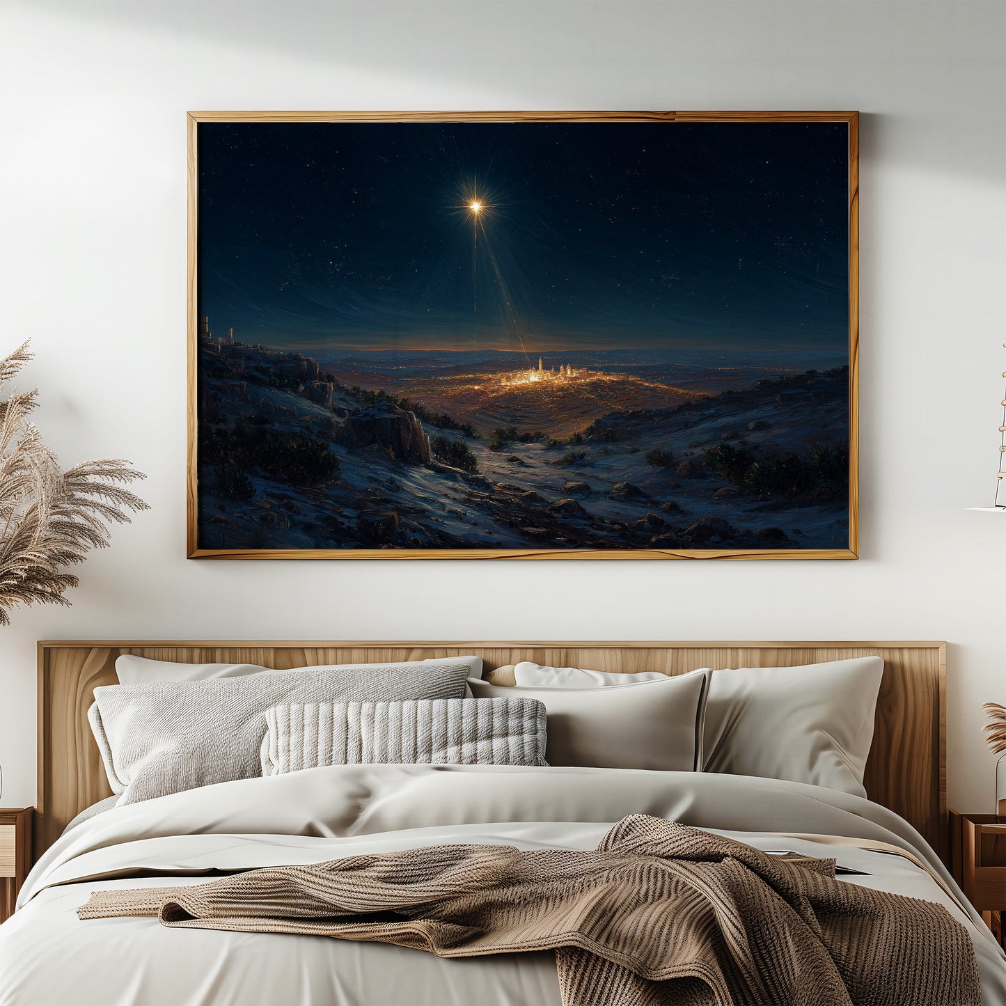 Distant City Under Celestial Guide