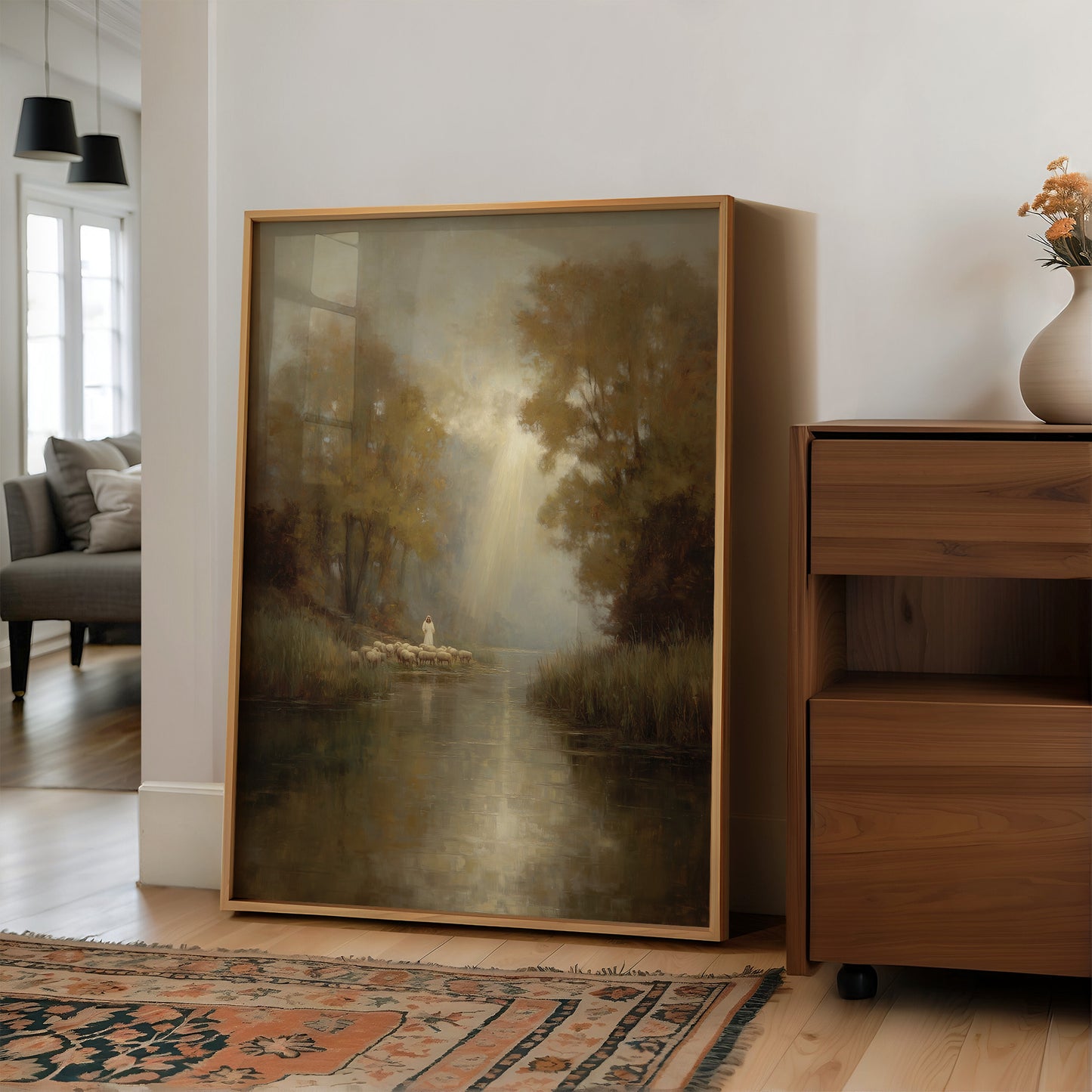 Sunbeams Guide The Shepherd Home