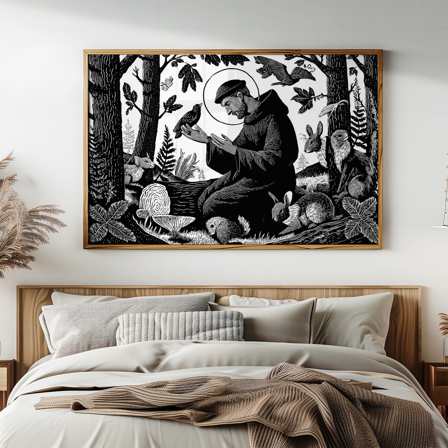 Creatures Gather At His Feet