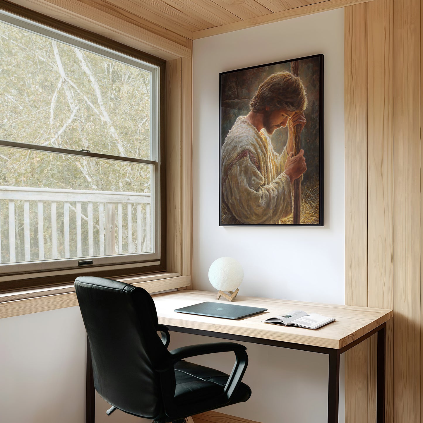 Divine Light Illuminates Silent Contemplation
