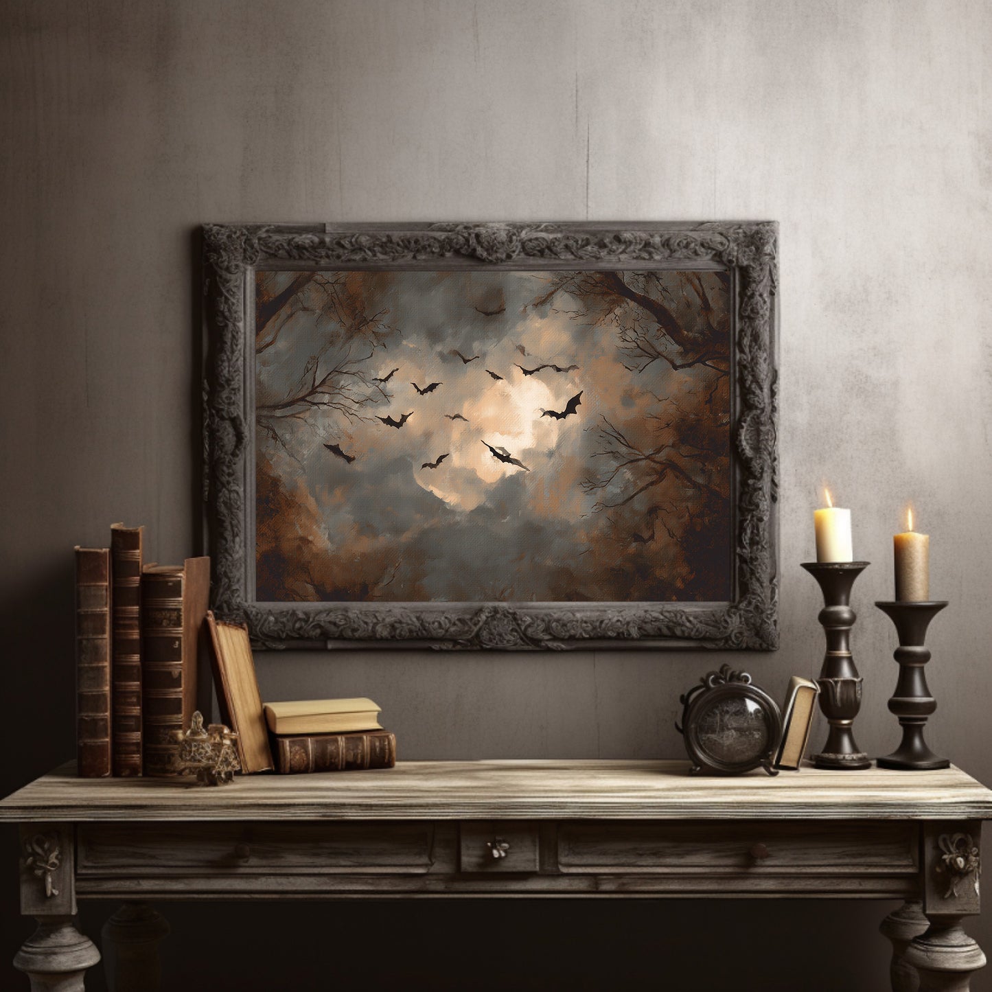 Nocturnal Symphony Through Autumn Veils