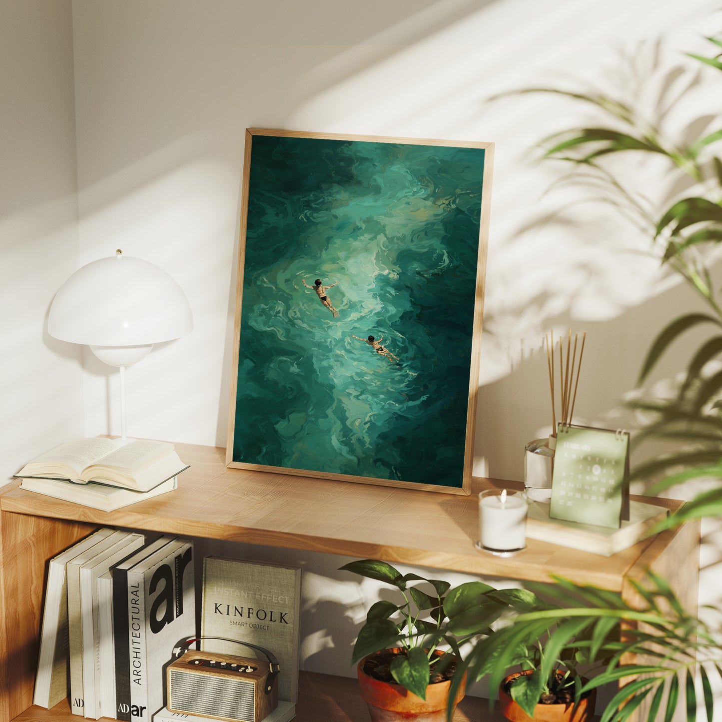 Emerald Currents: A Shared Aquatic Journey
