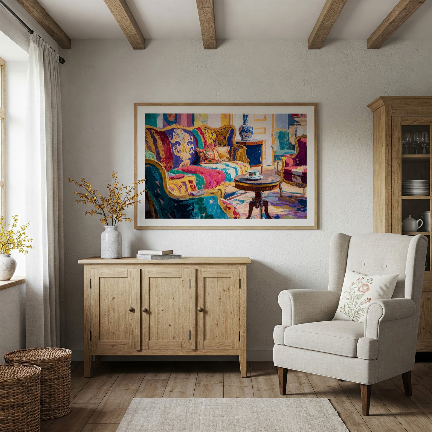 Opulent Parlor's Chromatic Symphony