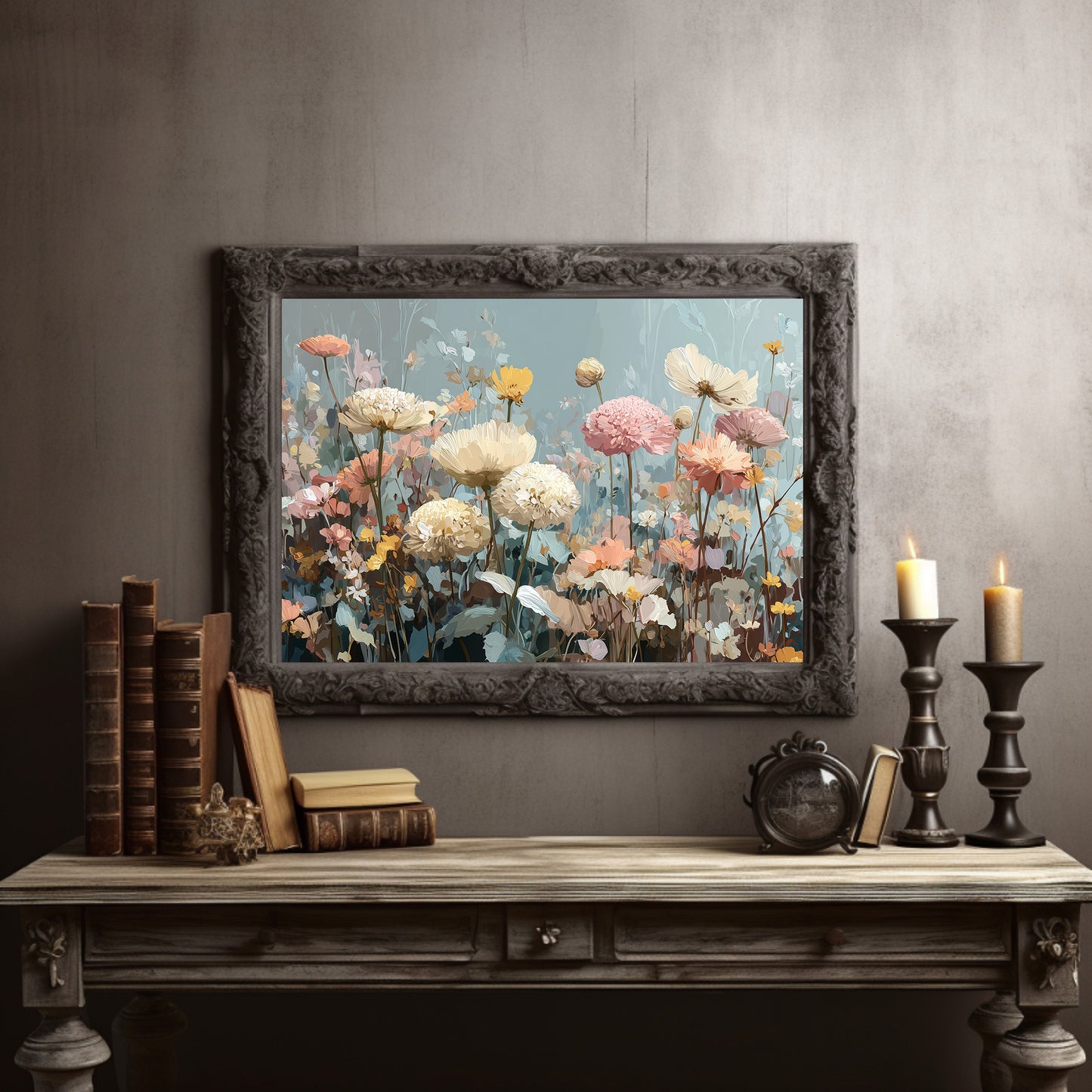 Where Petals Bow to Quiet Air