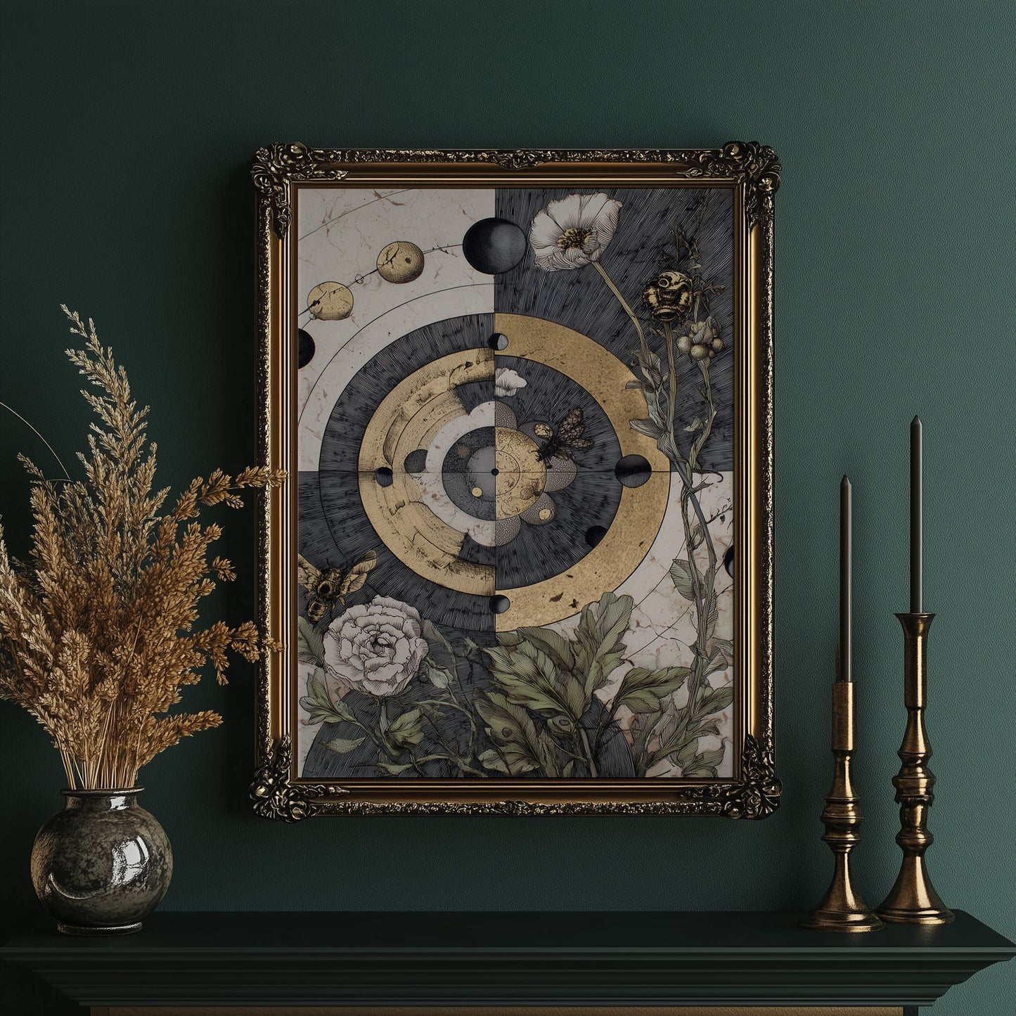 Orbits Bloom Through Ancient Geometry