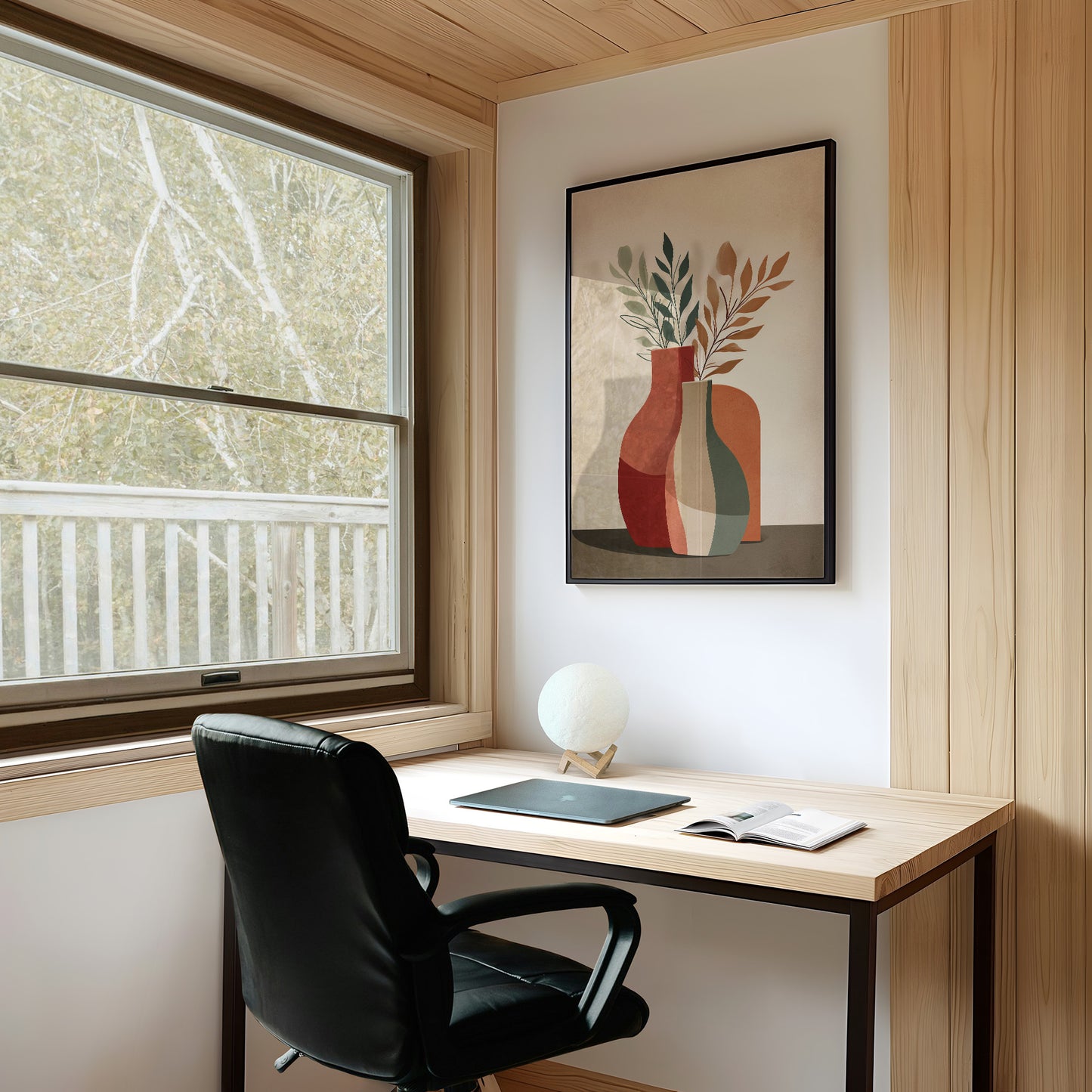 Three Vessels Hold November's Branches