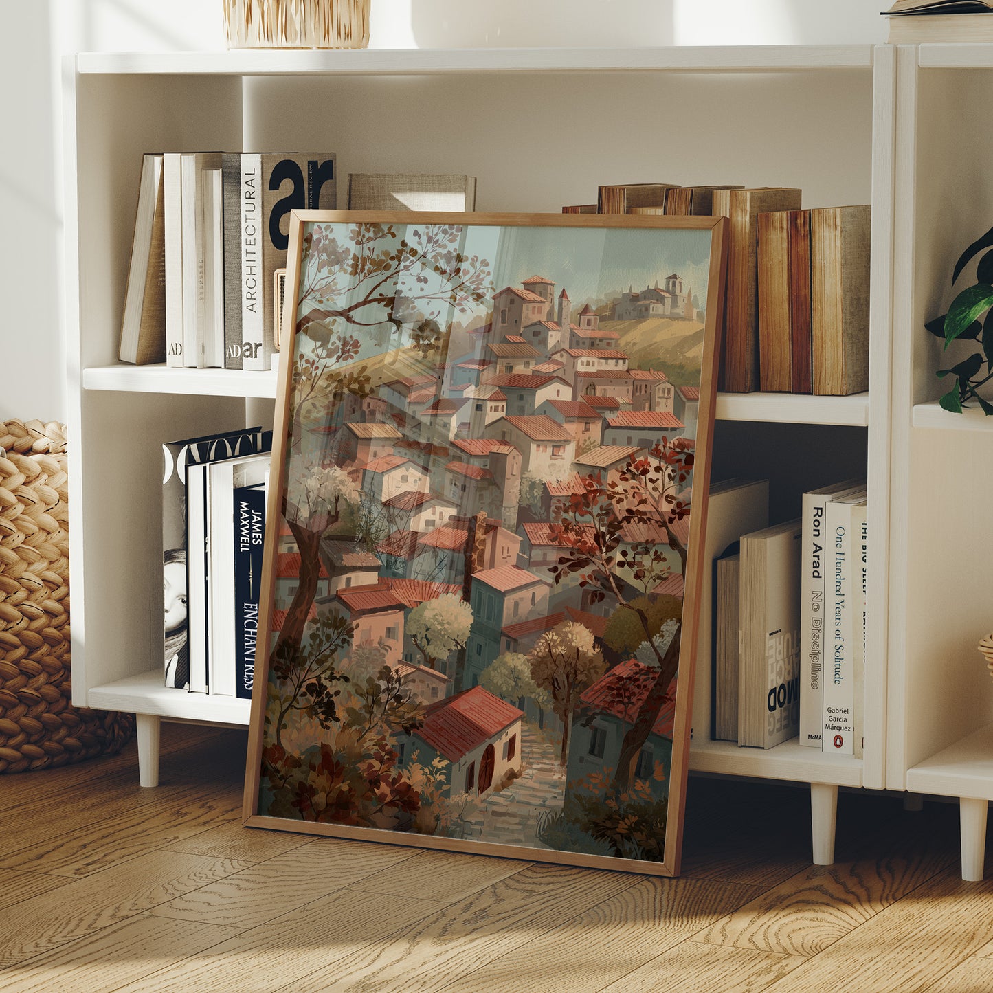 Terracotta Rooftops Climb The Hillside