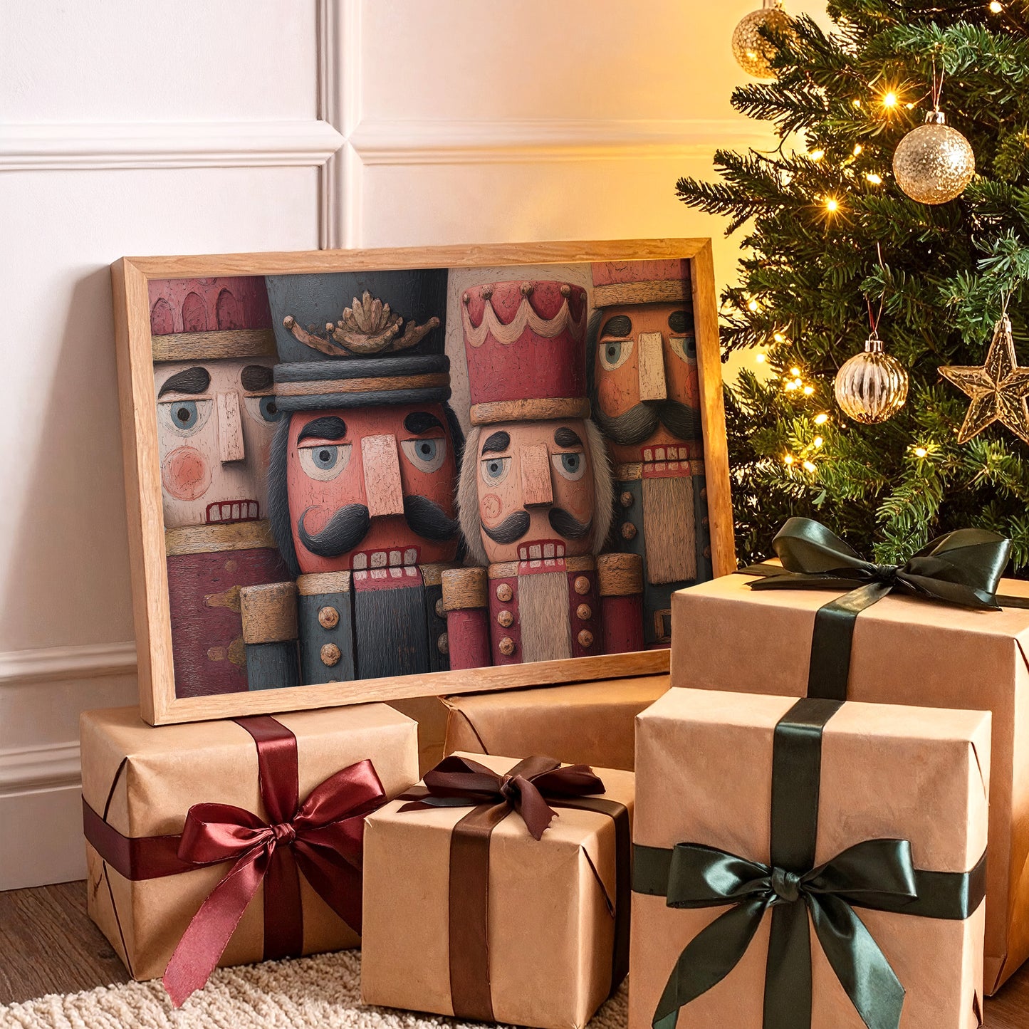 Wooden Nutcrackers Remember Every December