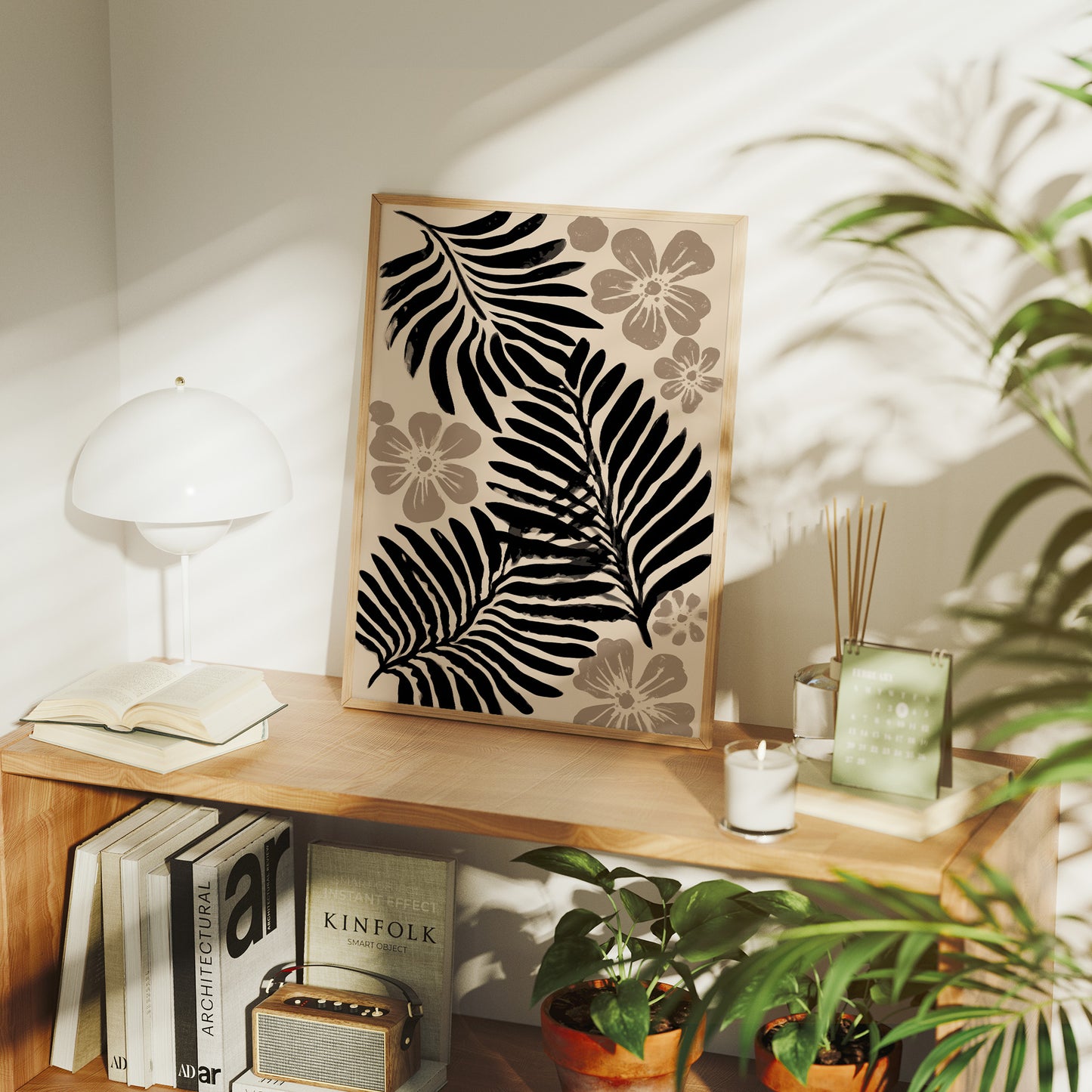 Tropical Nights In Sepia Tones