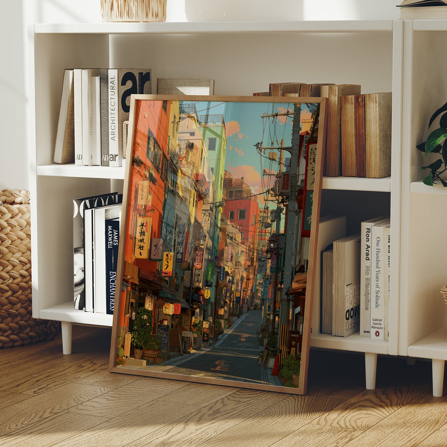 Tokyo Streets Glow At Dusk