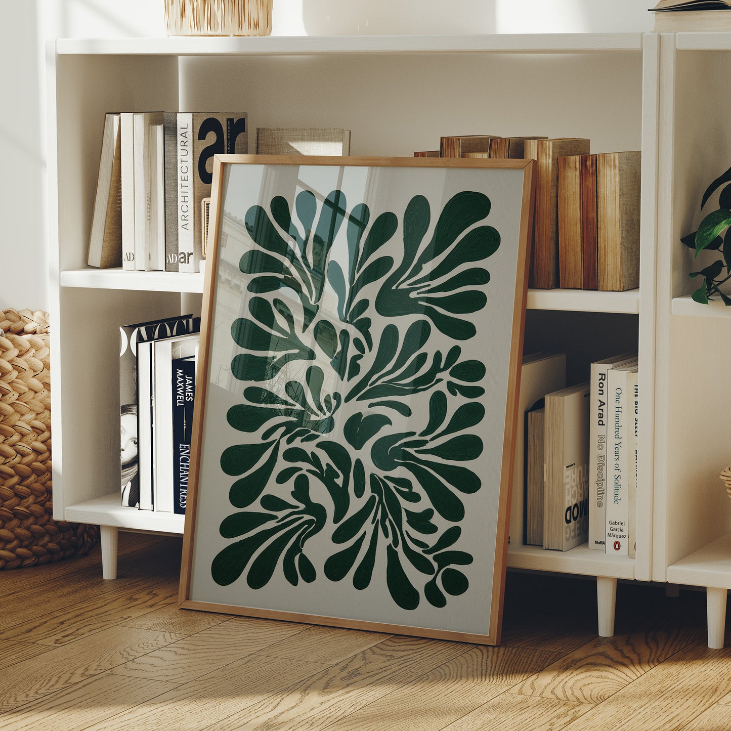 Emerald Petals Dance In Light