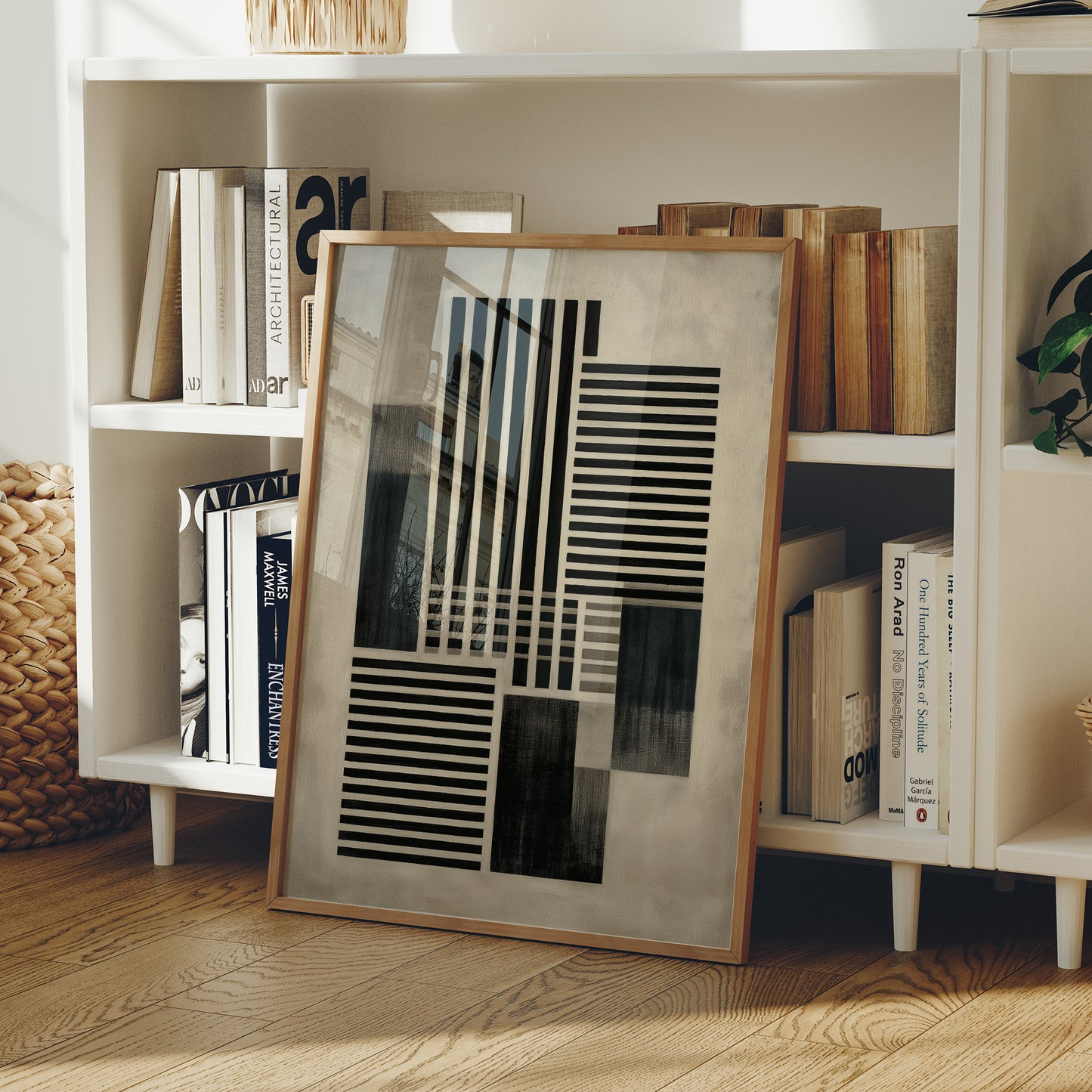 Urban Lines Dance In Monochrome