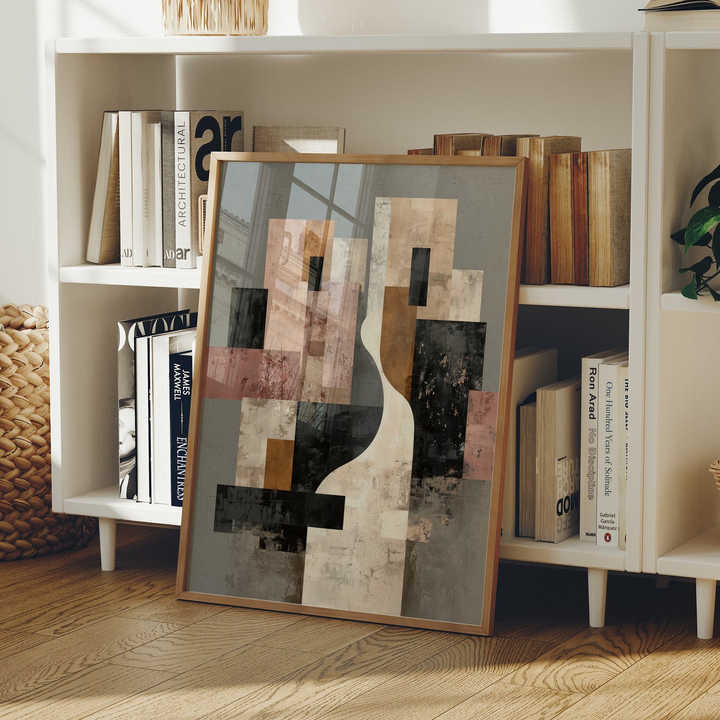 Modernist Forms Dance In Sunlight