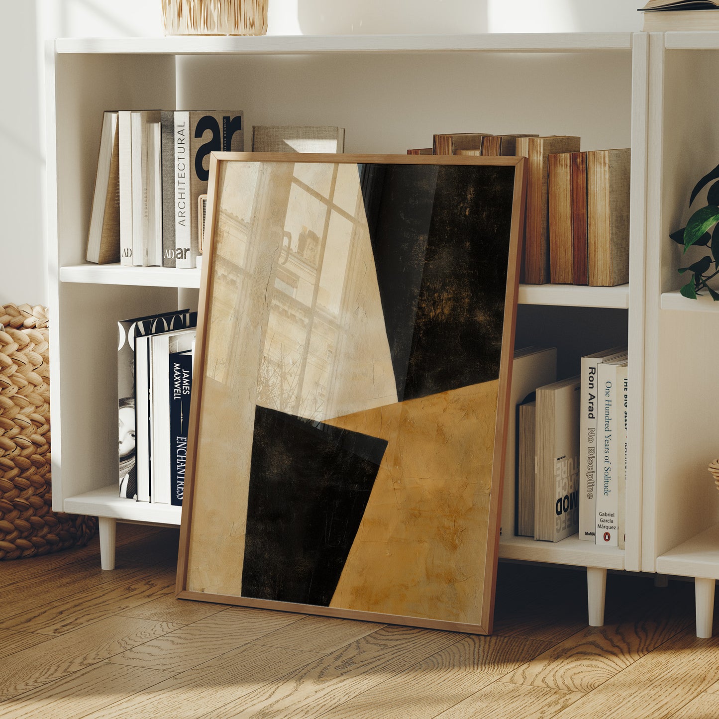 Sunlight Shapes Modern Angles