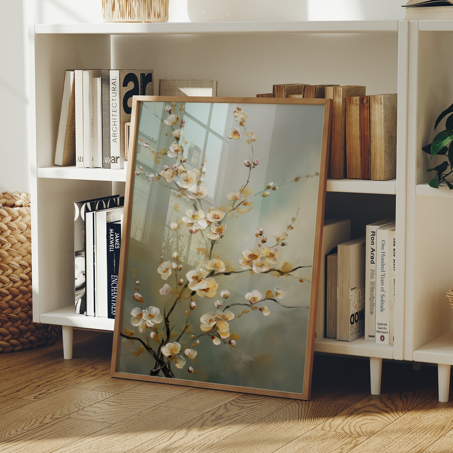 Plum Blossoms Dance In Morning Light