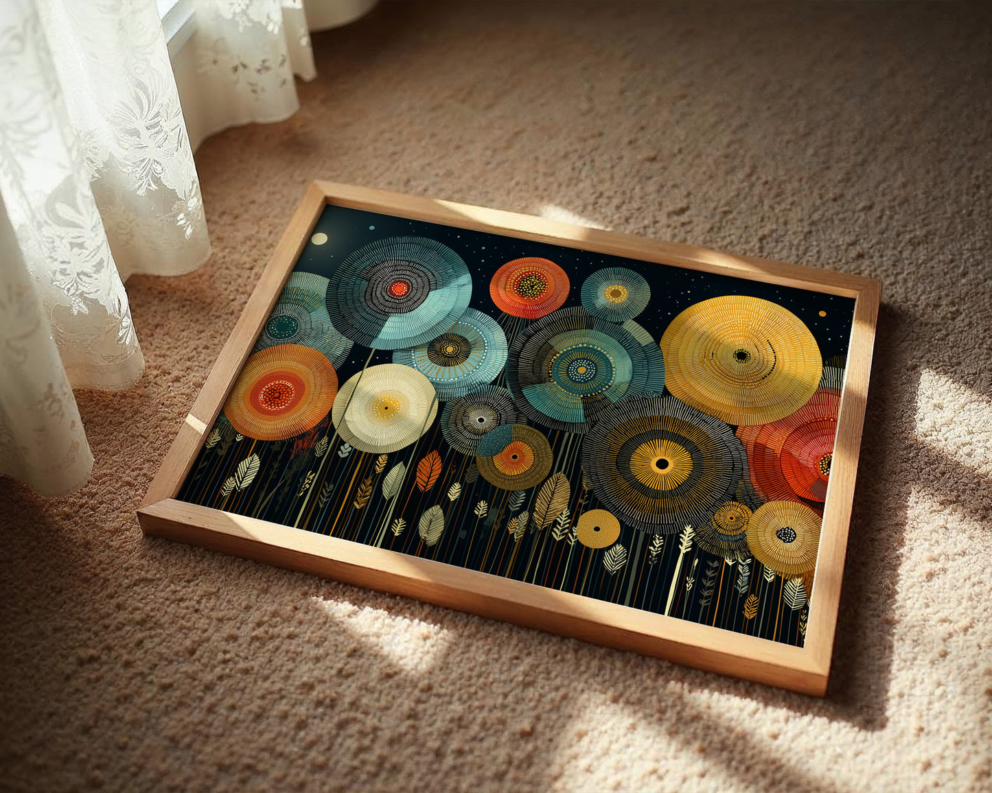 Midnight Garden Sings In Circles