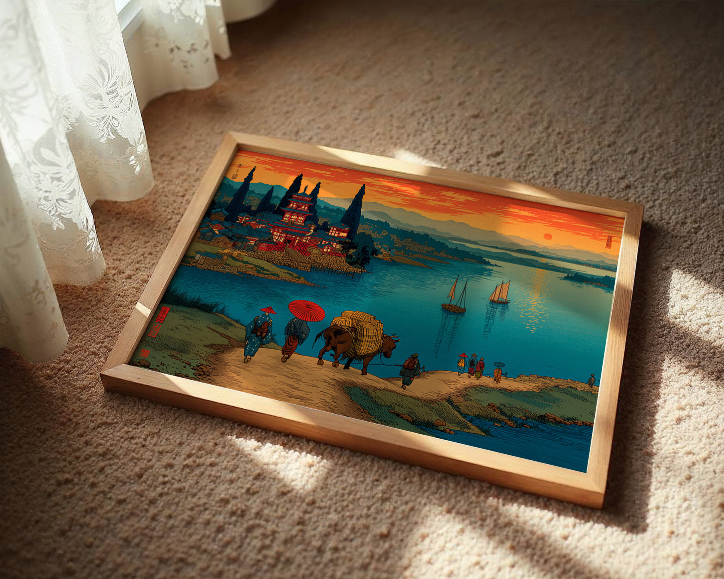 Travelers Follow Ancient Harbor Roads