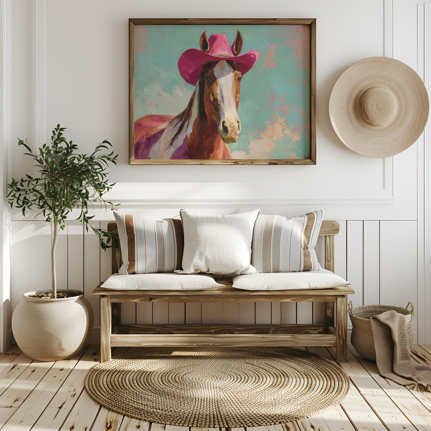 Pink Hat Rodeo Queen