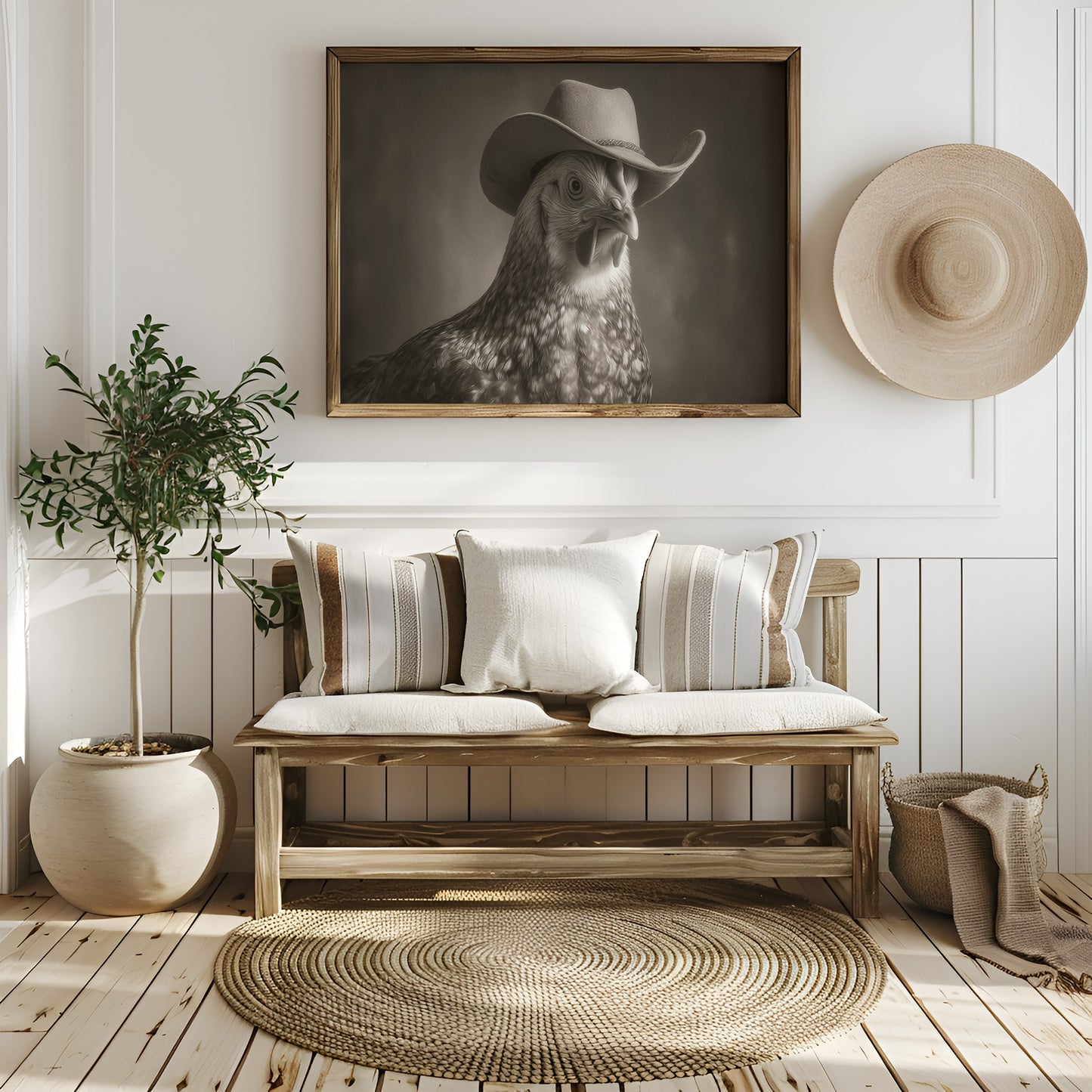 Barnyard Legend Wears Western Crown
