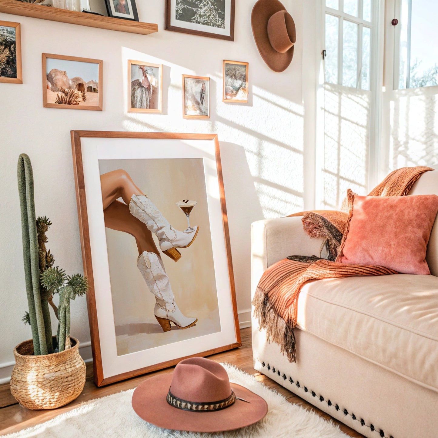 Cocktails And Western Boot Dreams