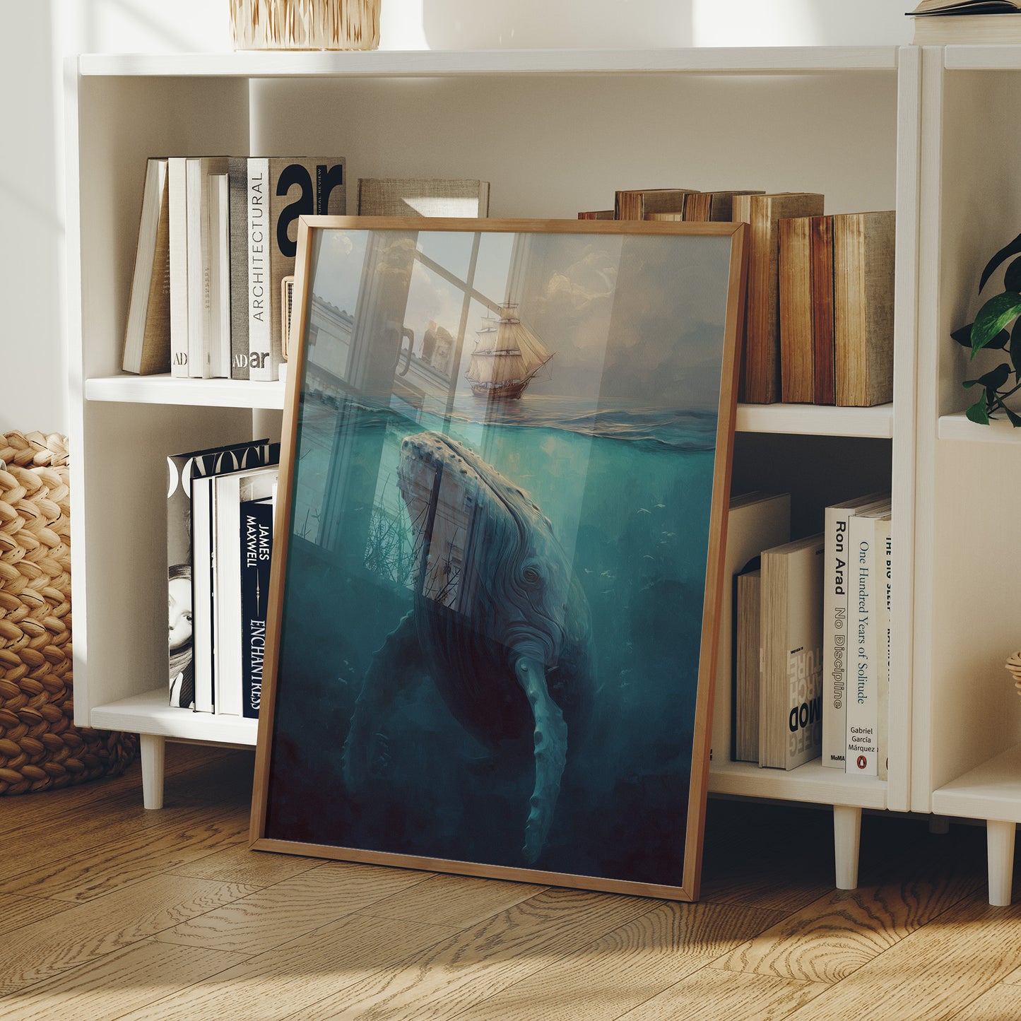 Voyager Meets Ocean Depths Below