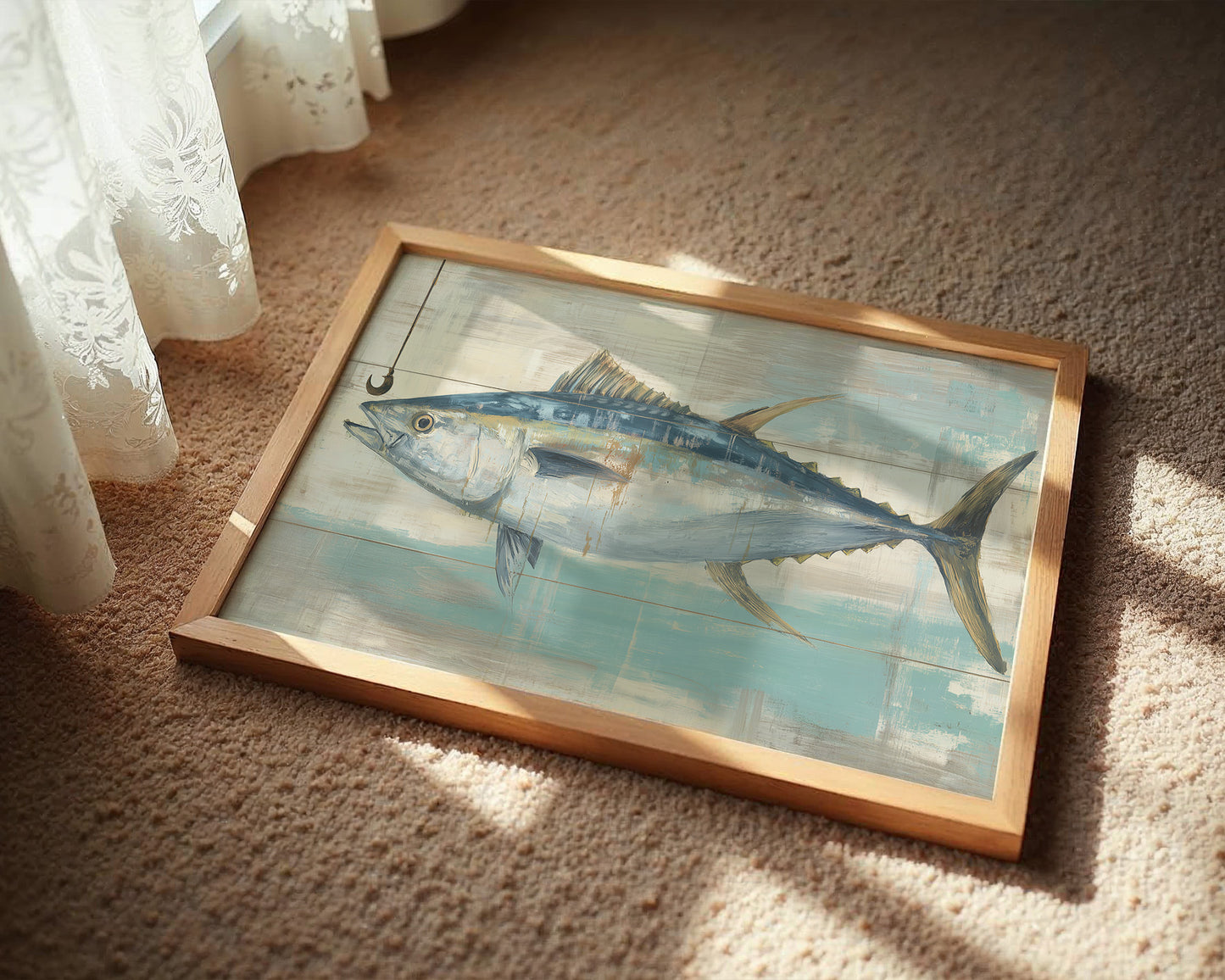 Tuna Swims Through Coastal Memory