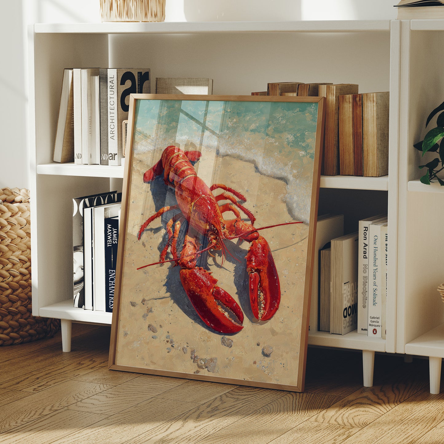 Scarlet Tides Meet Sandy Shores