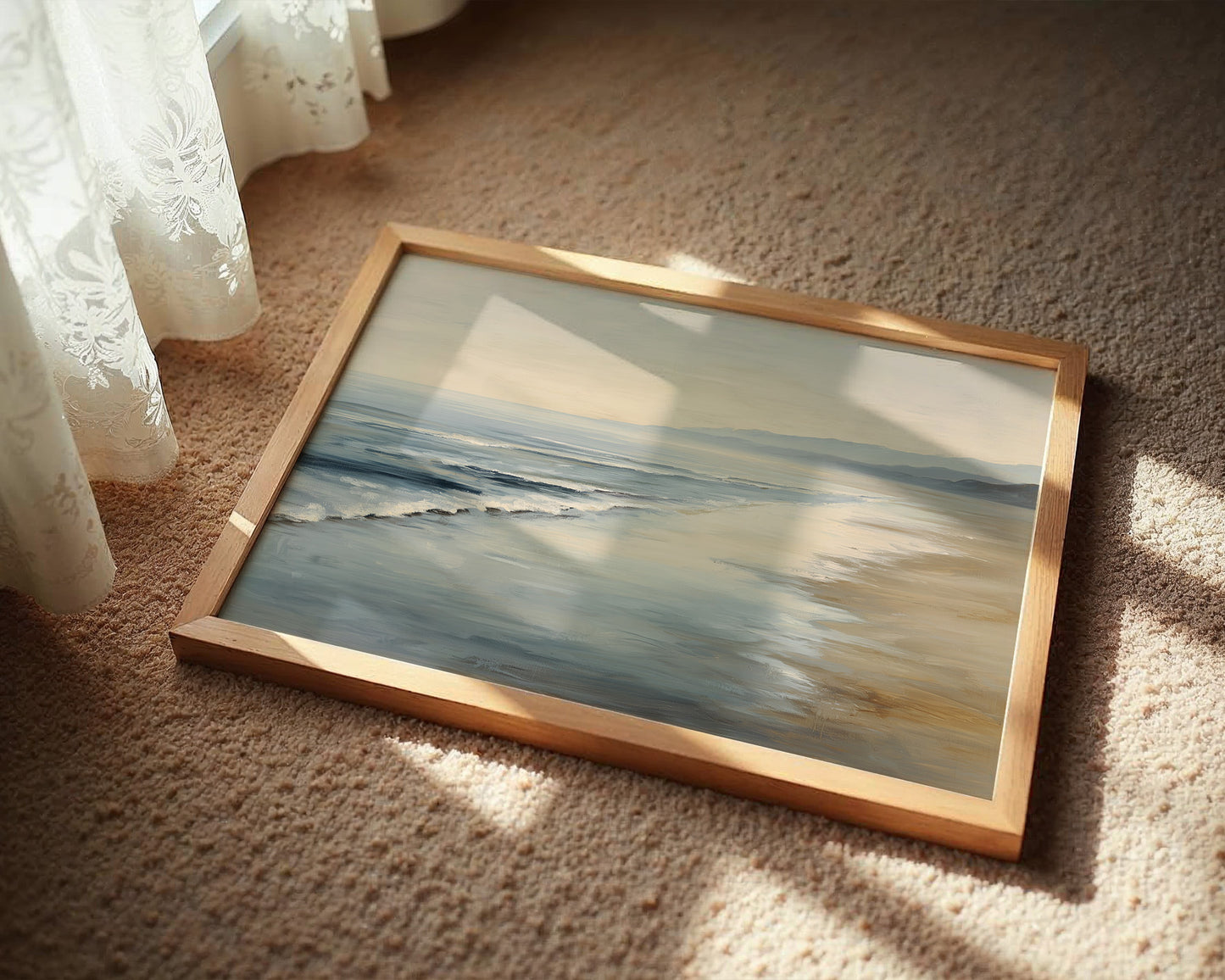 Dawn Breaks Along Silent Shores