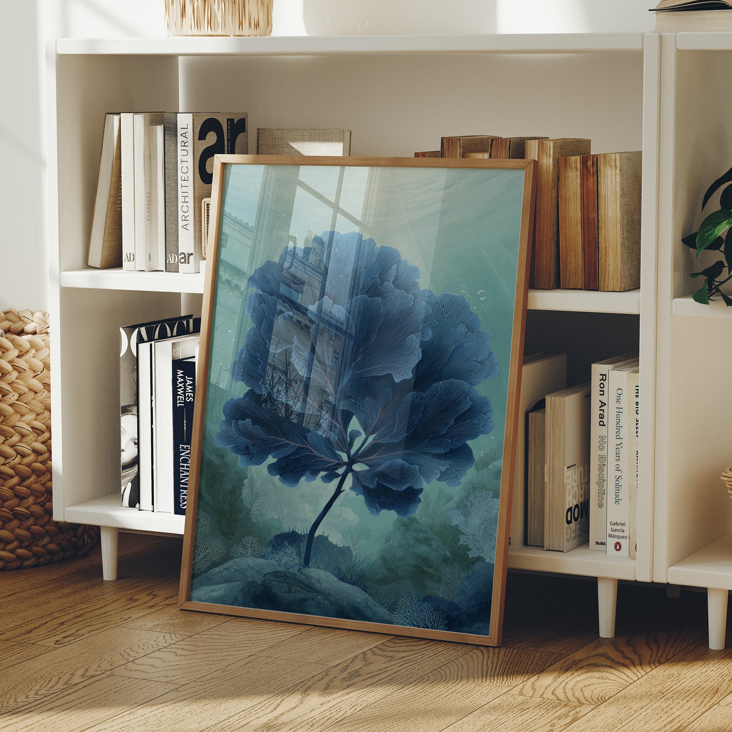 Indigo Flora In Morning Light