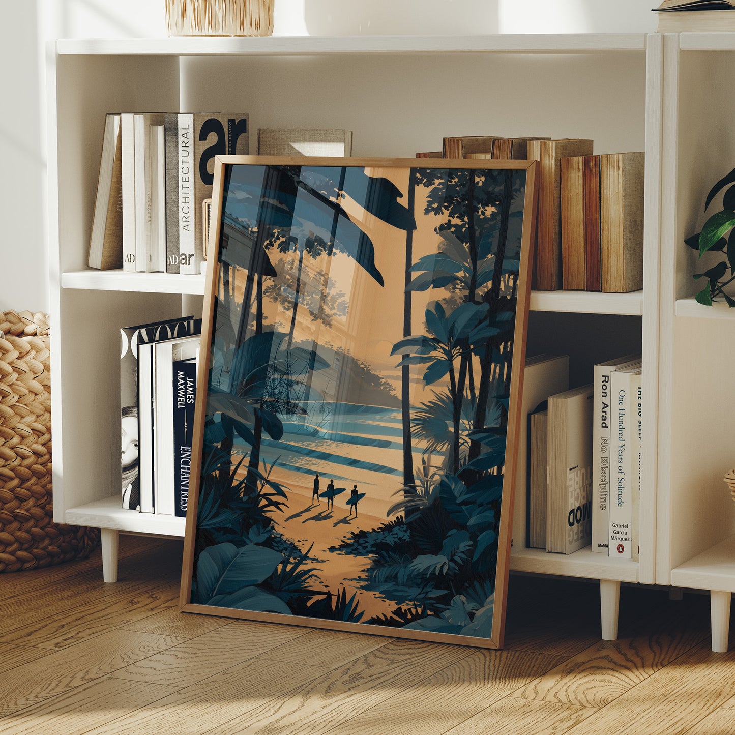 Surfers Chase Golden Hour Tides