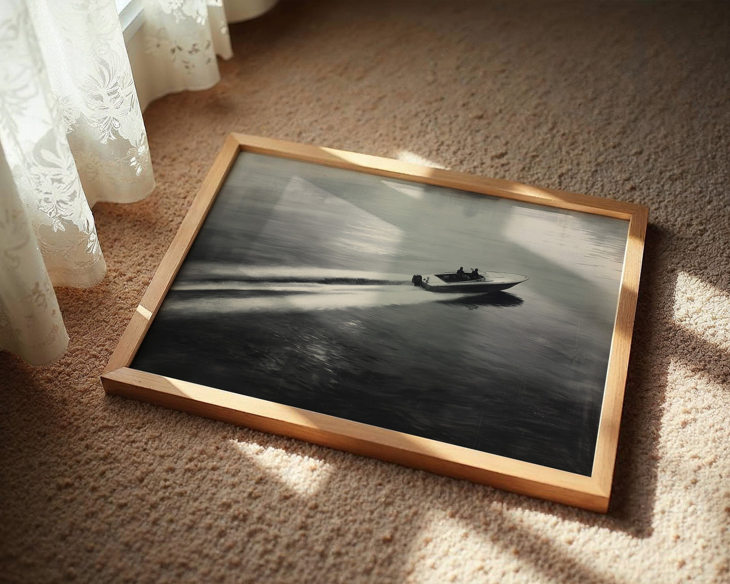 Solitude Cuts Through Still Waters