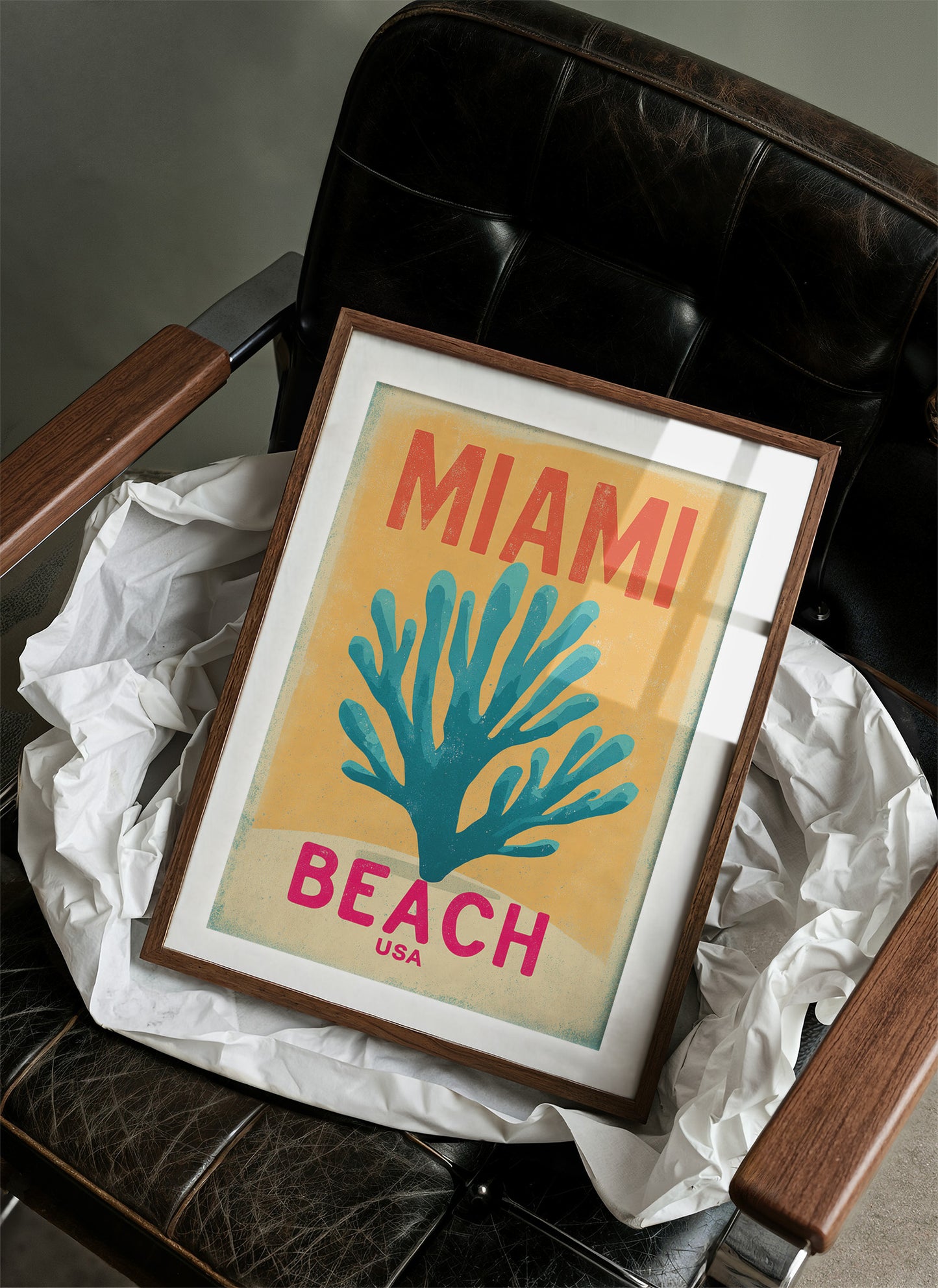 Coastal Nostalgia Rests Against Gallery White